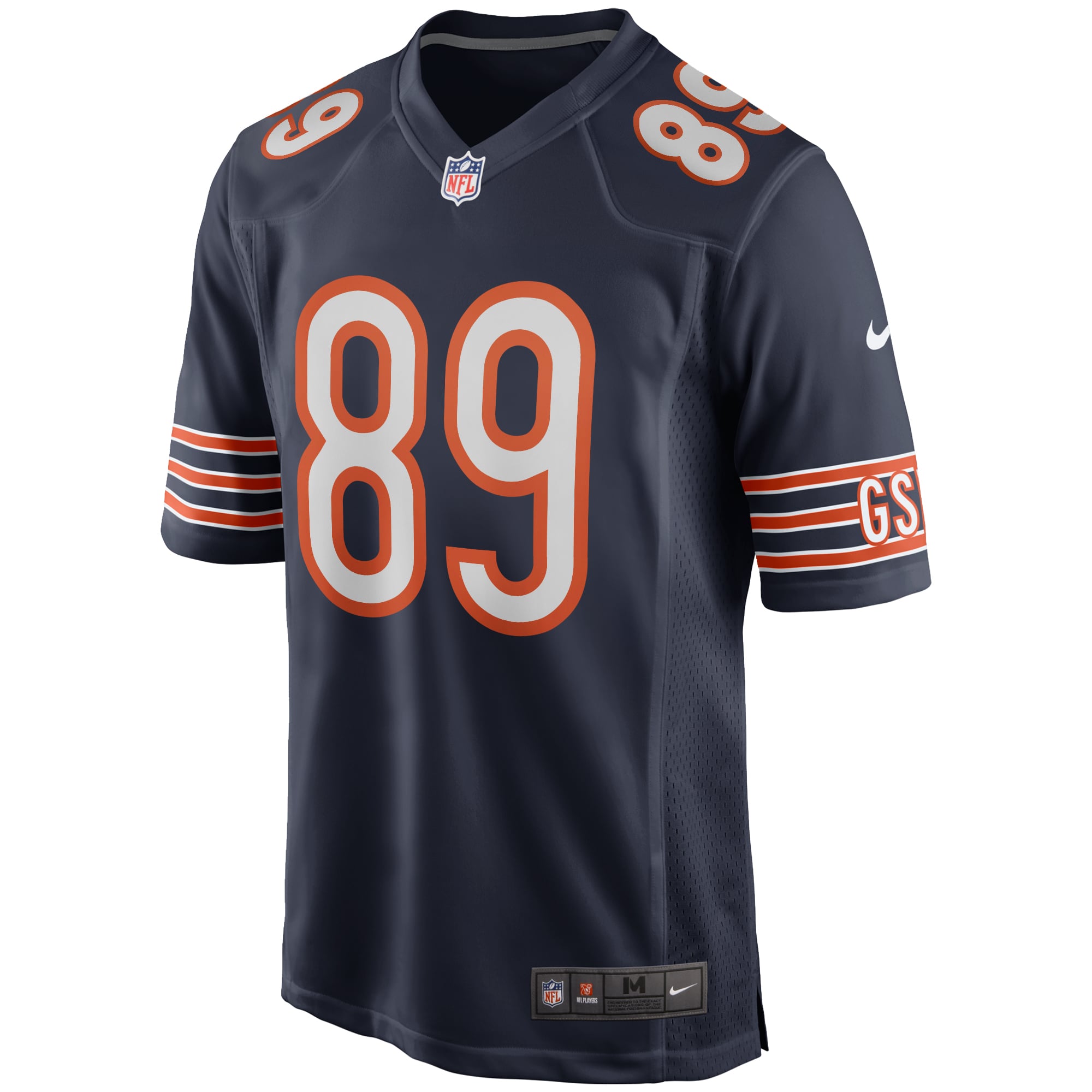 Men's Chicago Bears Mike Ditka Navy Game Retired Player Jersey
