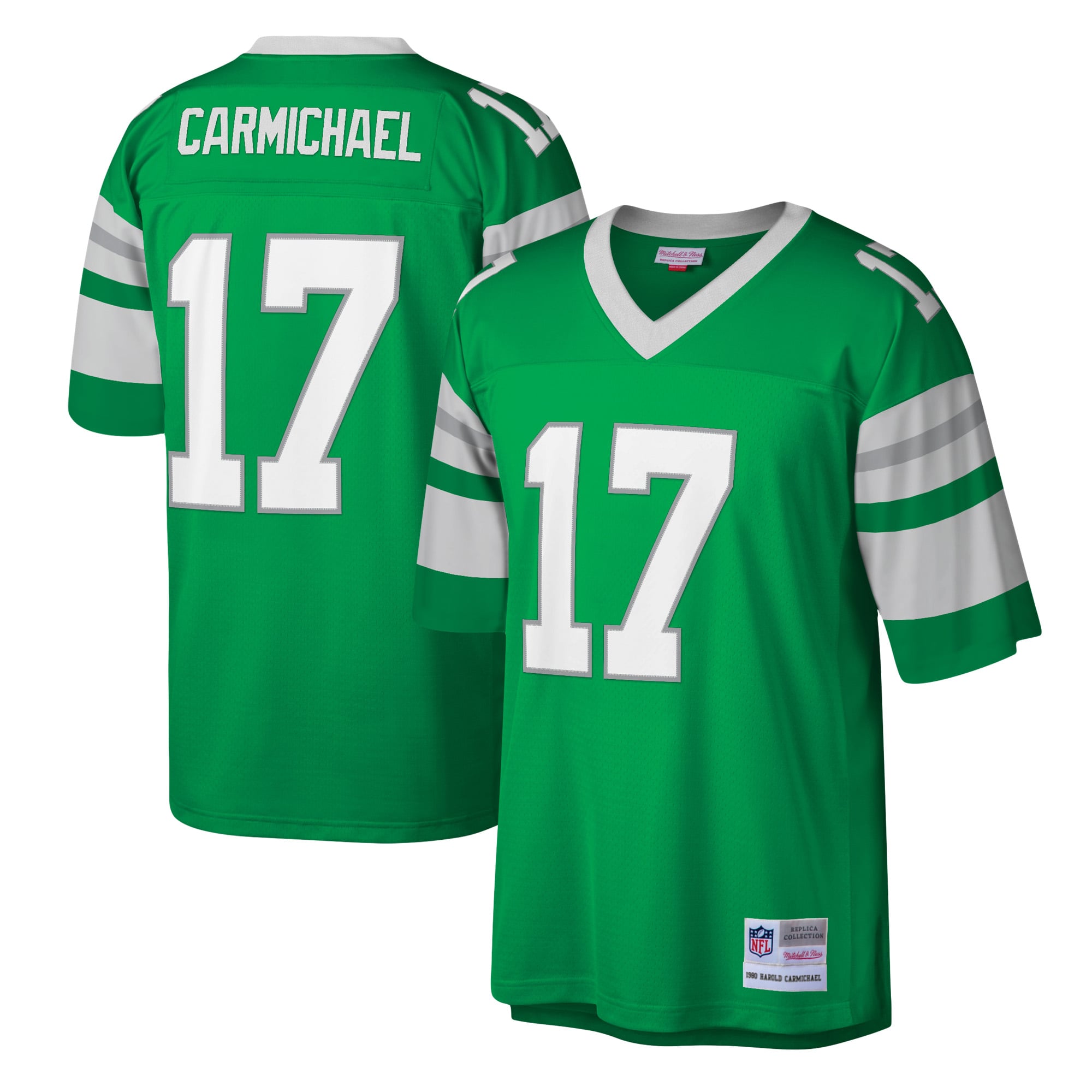 Men's Philadelphia Eagles Harold Carmichael Kelly Green Legacy Replica Jersey