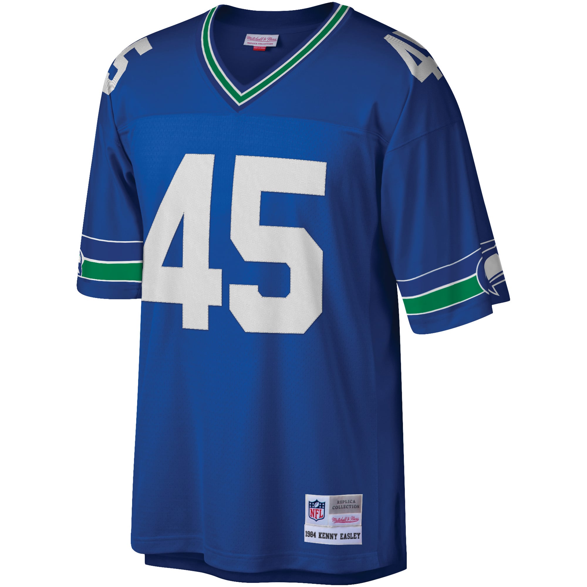 Men's Seattle Seahawks Kenny Easley Royal Legacy Replica Jersey