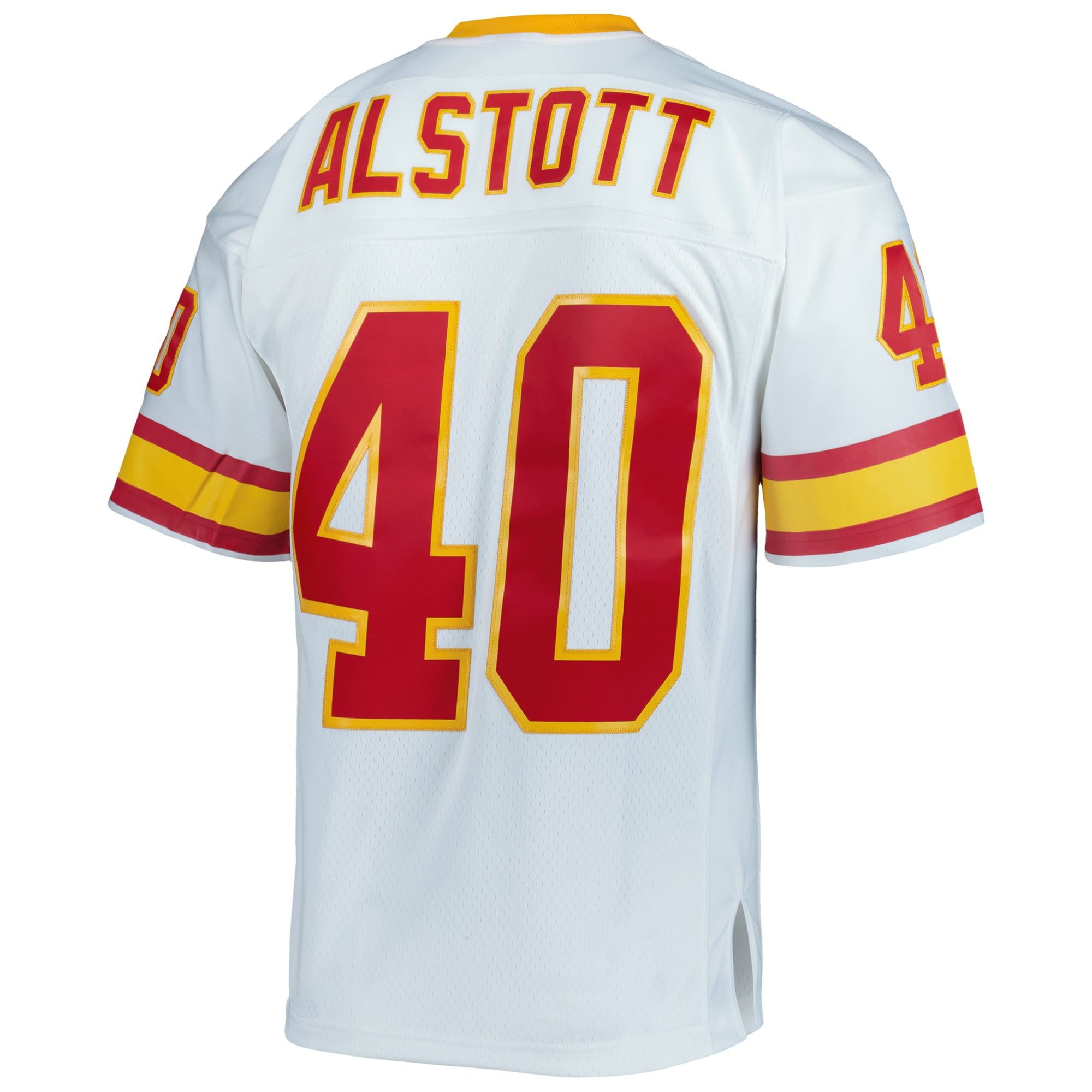 Men's Tampa Bay Buccaneers Mike Alstott White Legacy Replica Jersey