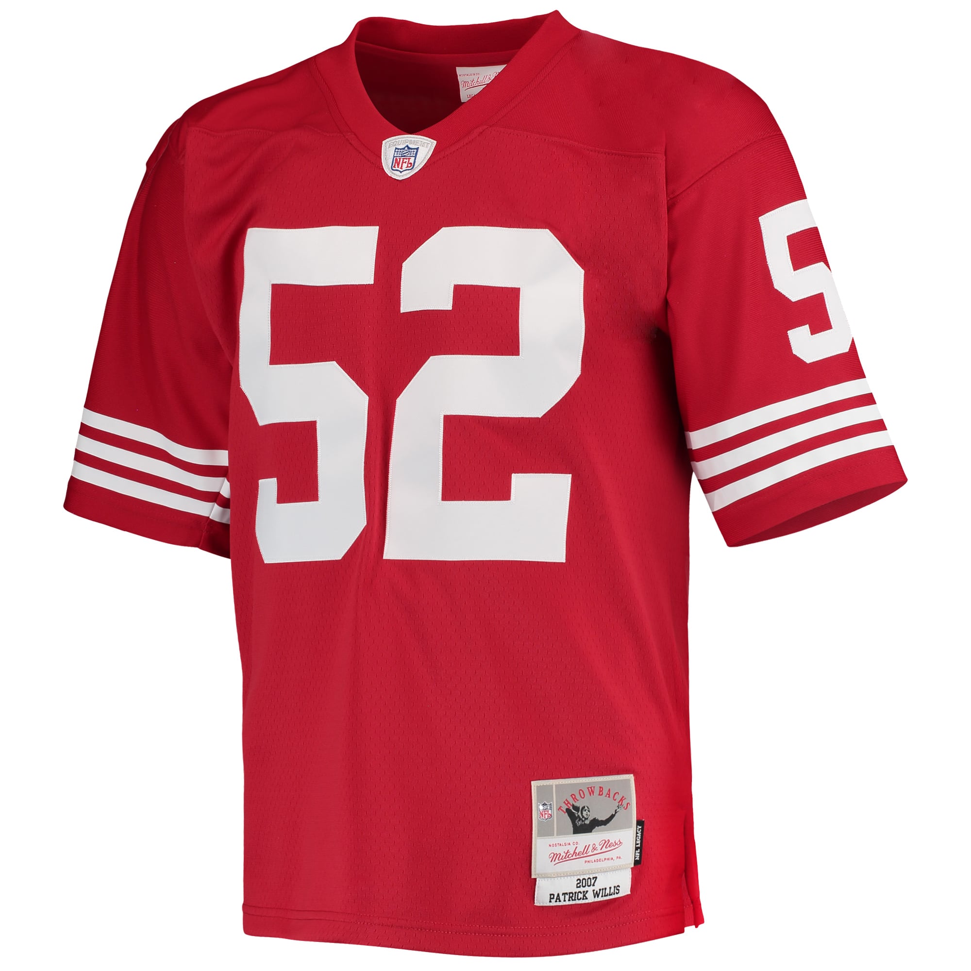 Men's San Francisco 49ers Patrick Willis Scarlet Legacy Replica Jersey