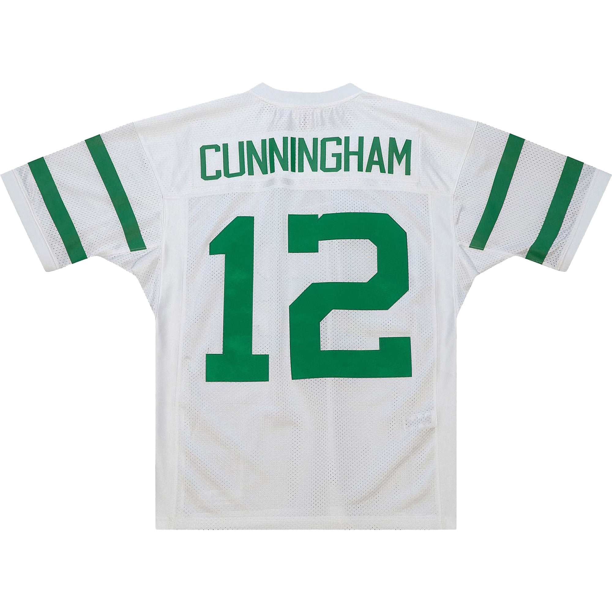 Men's Philadelphia Eagles 1994 Randall Cunningham White pro-grade Throwback Retired Player Jersey