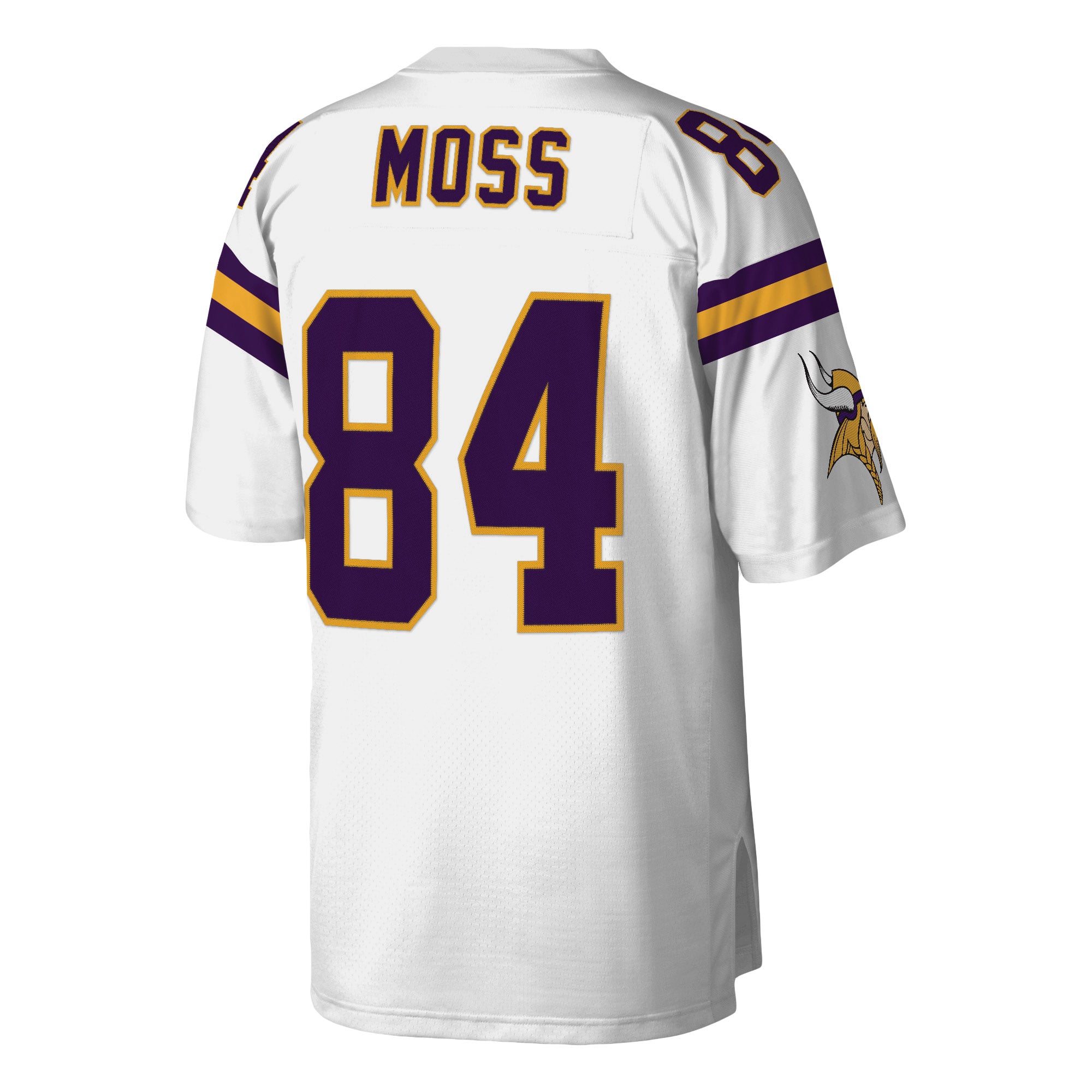 Men's Minnesota Vikings Randy Moss White Legacy Replica Jersey