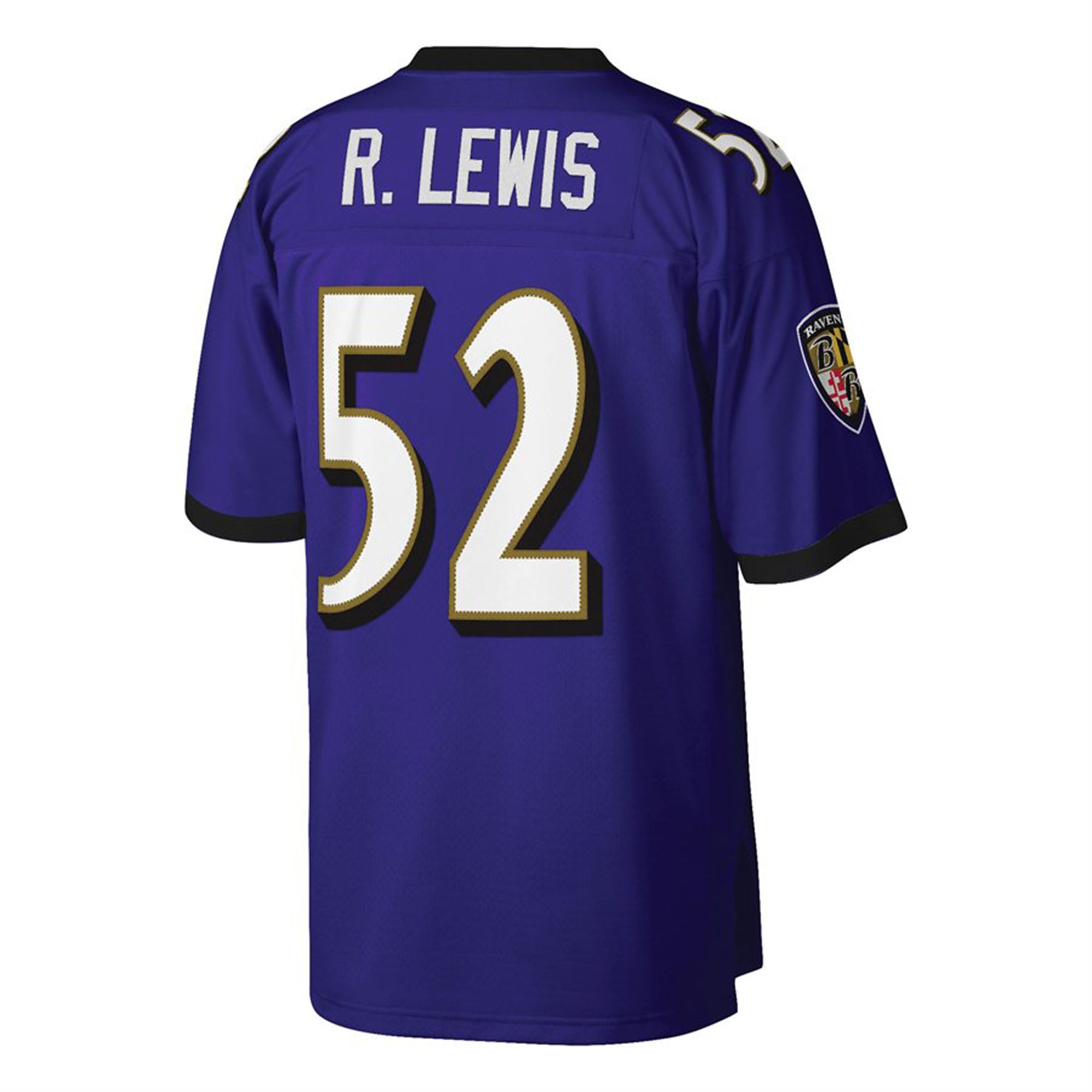 Men's Baltimore Ravens Ray Lewis Purple Big & Tall 2000 Retired Player Replica Jersey