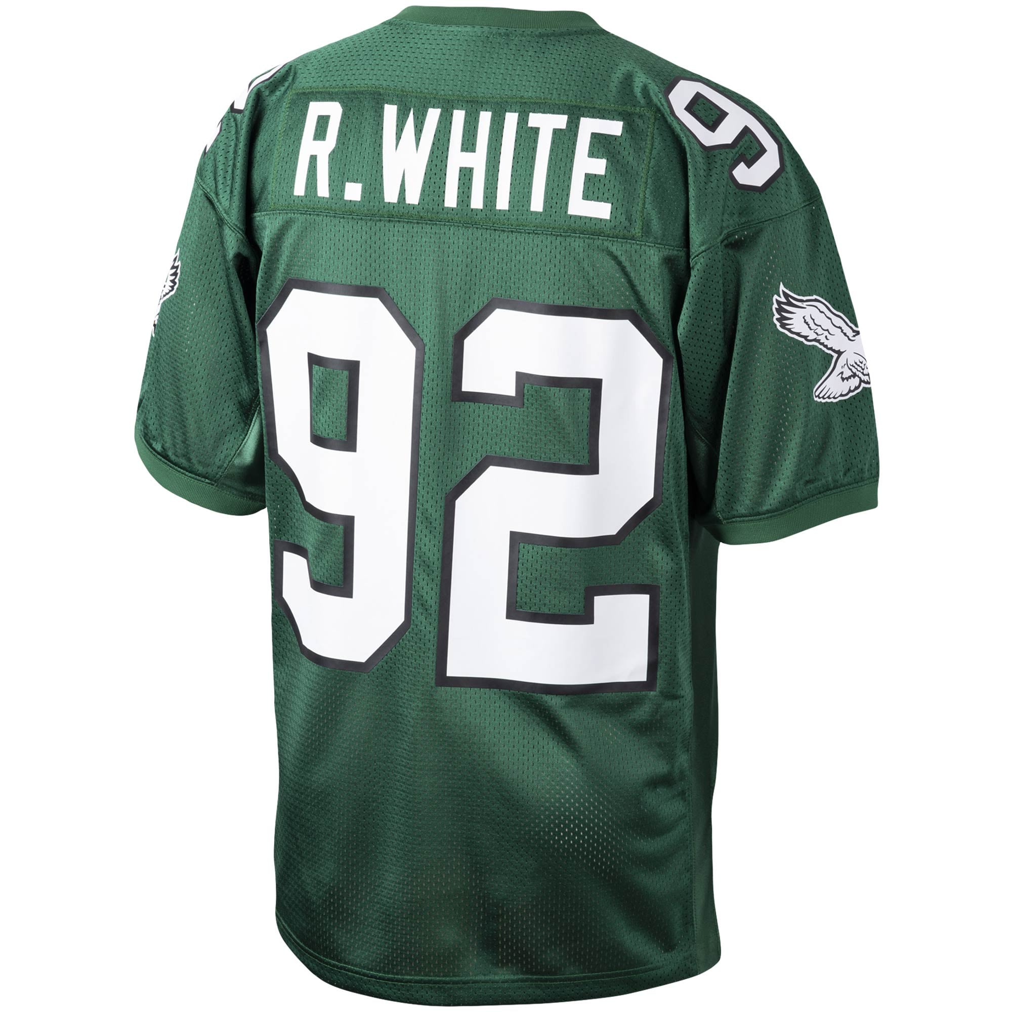 Men's Philadelphia Eagles Reggie White Green pro-grade Throwback Retired Player Jersey