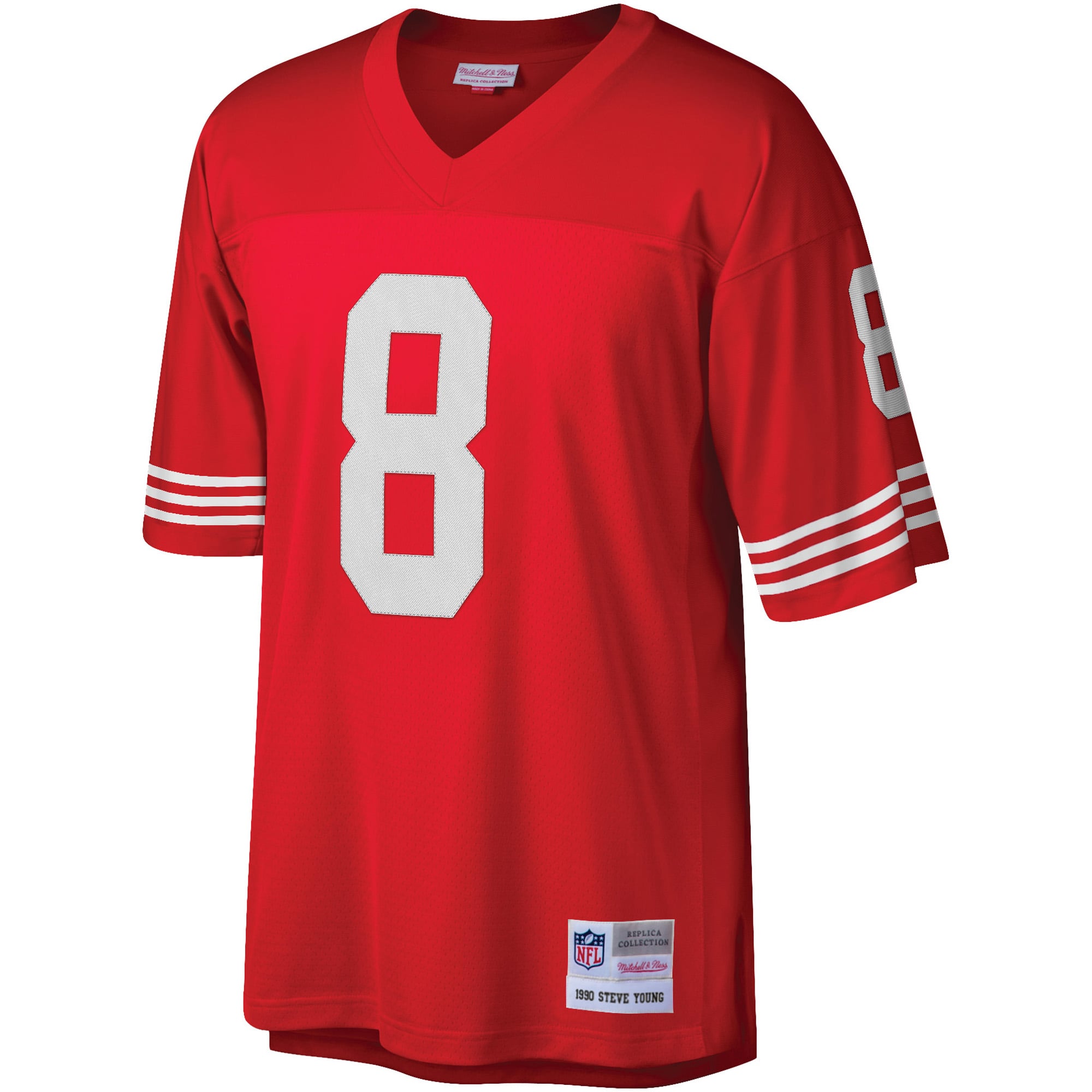 Men's San Francisco 49ers Steve Young Scarlet Legacy Replica Jersey