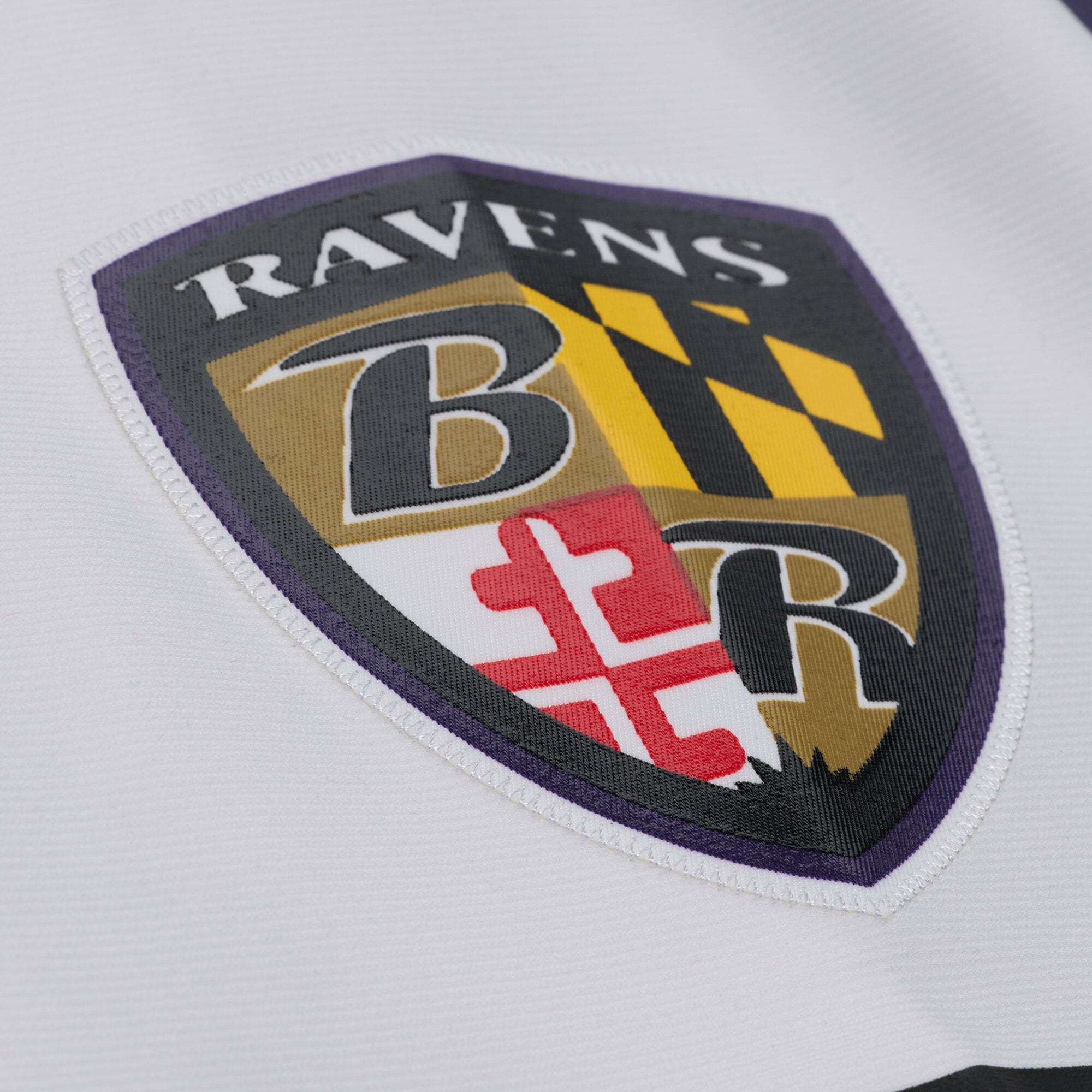 Men's Baltimore Ravens Terrell Suggs White 2003 Legacy Replica Player Jersey