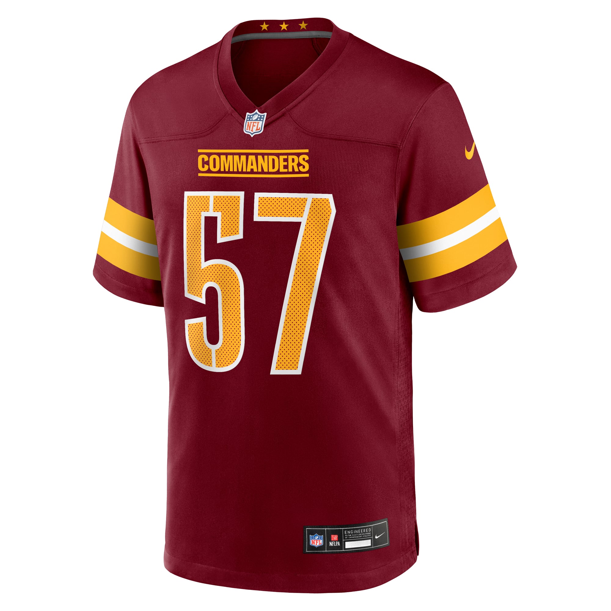 Men's Washington Commanders Nick Bellore Burgundy Team Game Jersey