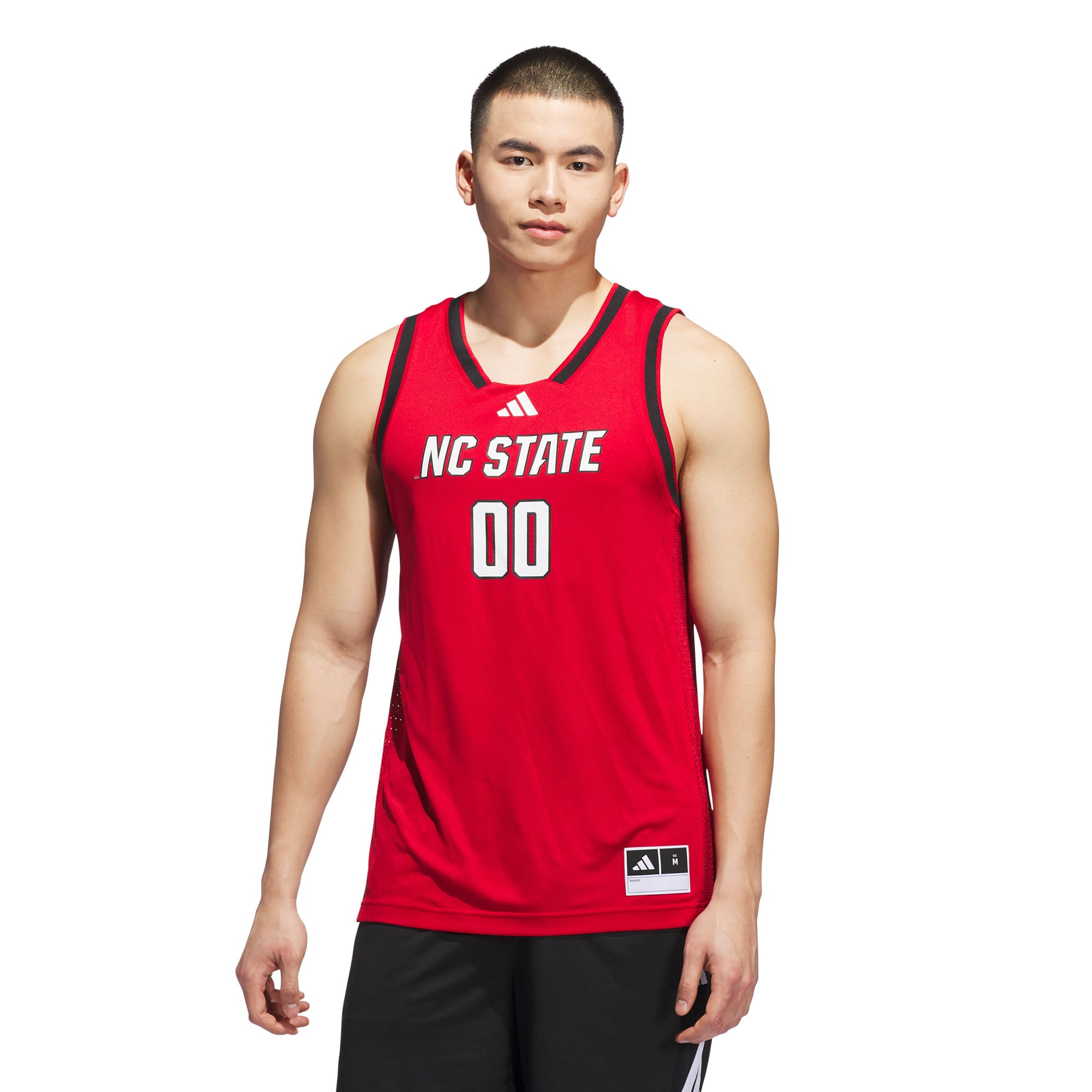 Men's #00 Red NC State Wolfpack Replica Swingman Jersey
