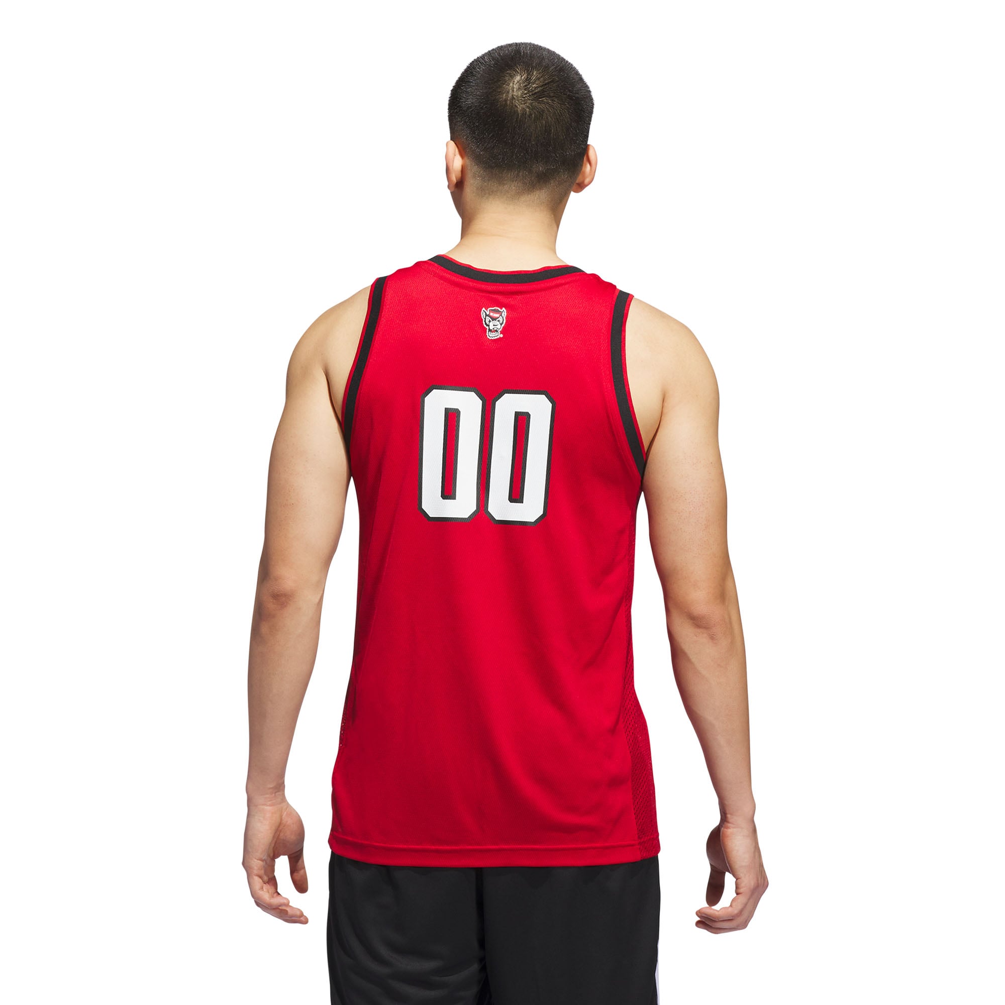 Men's #00 Red NC State Wolfpack Replica Swingman Jersey