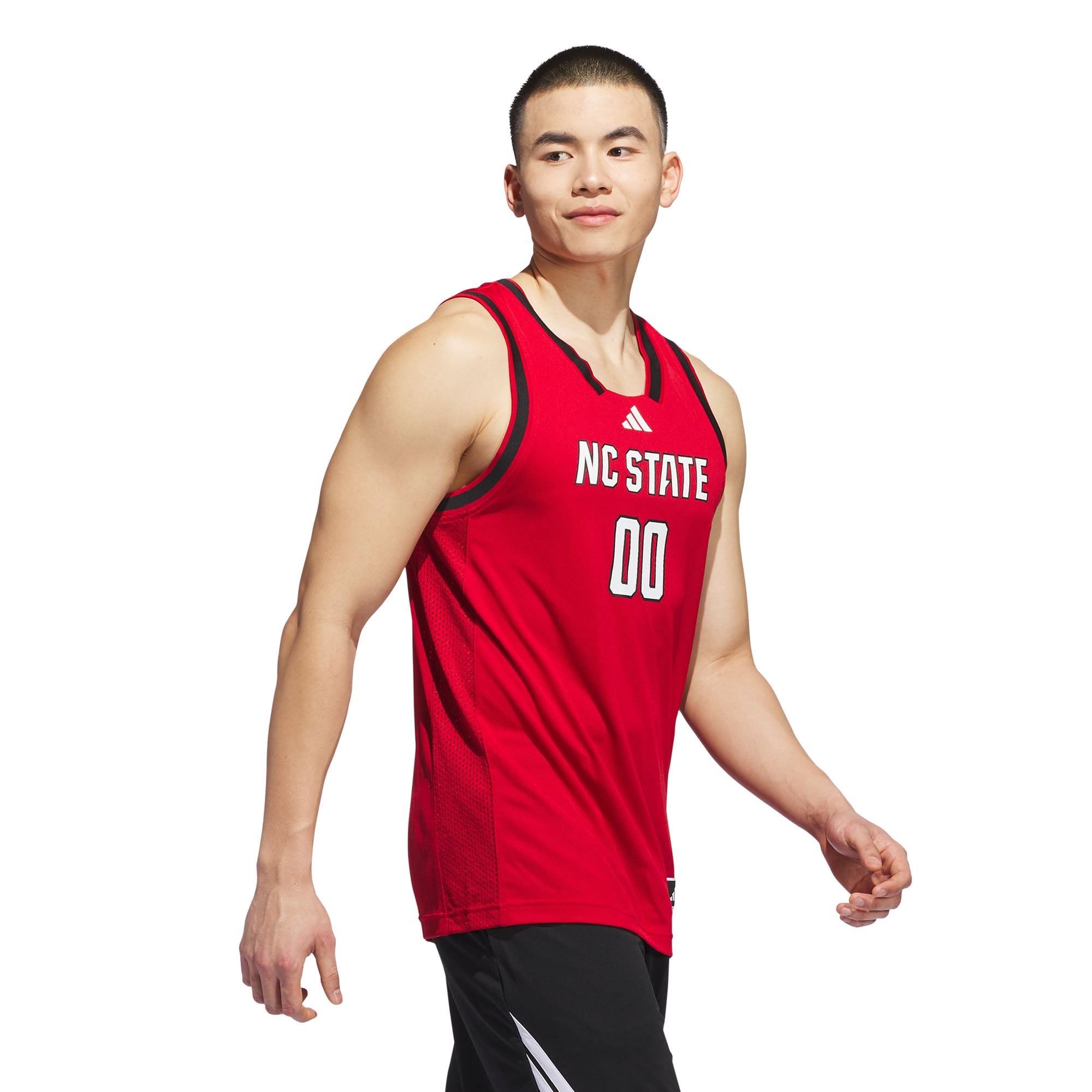 Men's #00 Red NC State Wolfpack Replica Swingman Jersey