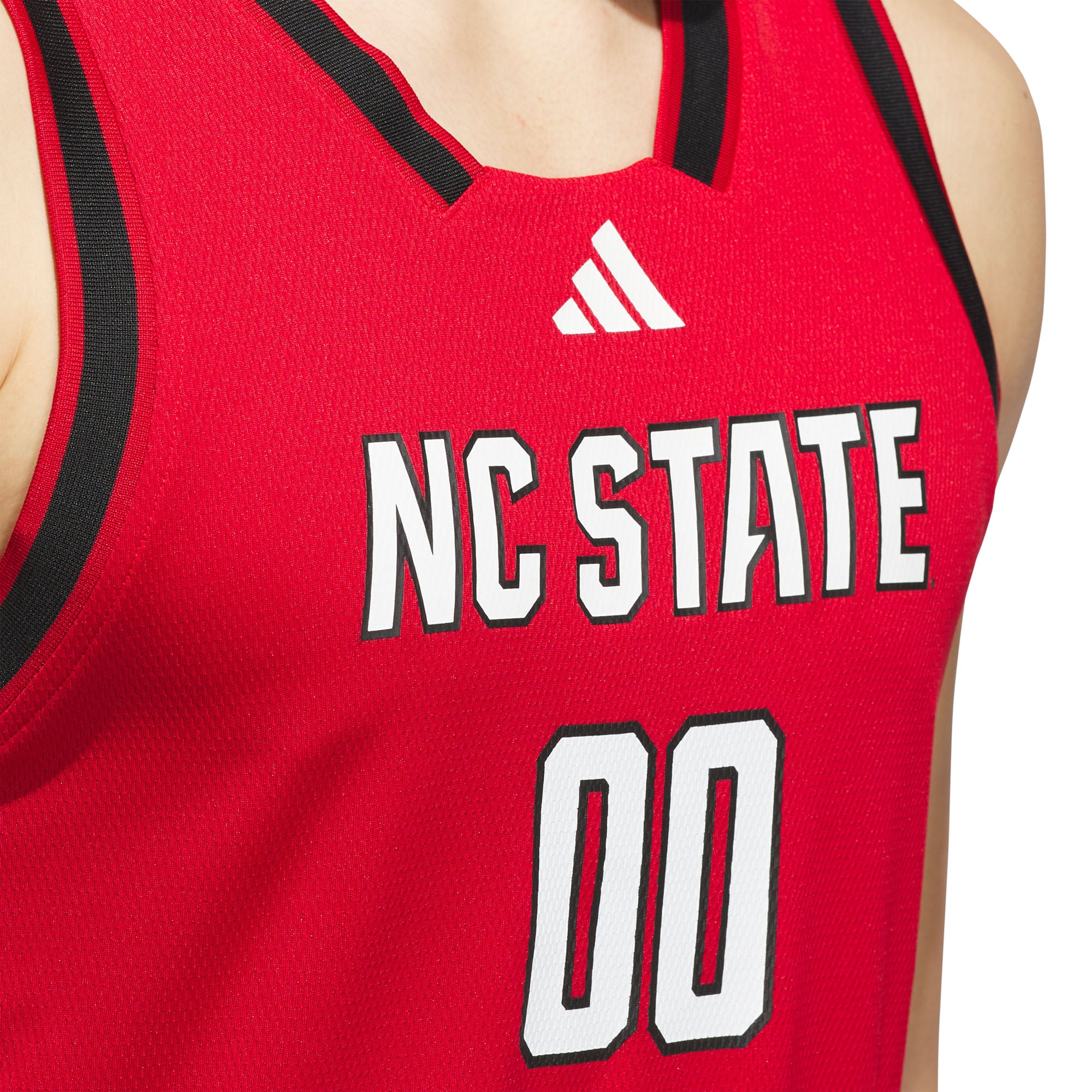 Men's #00 Red NC State Wolfpack Replica Swingman Jersey