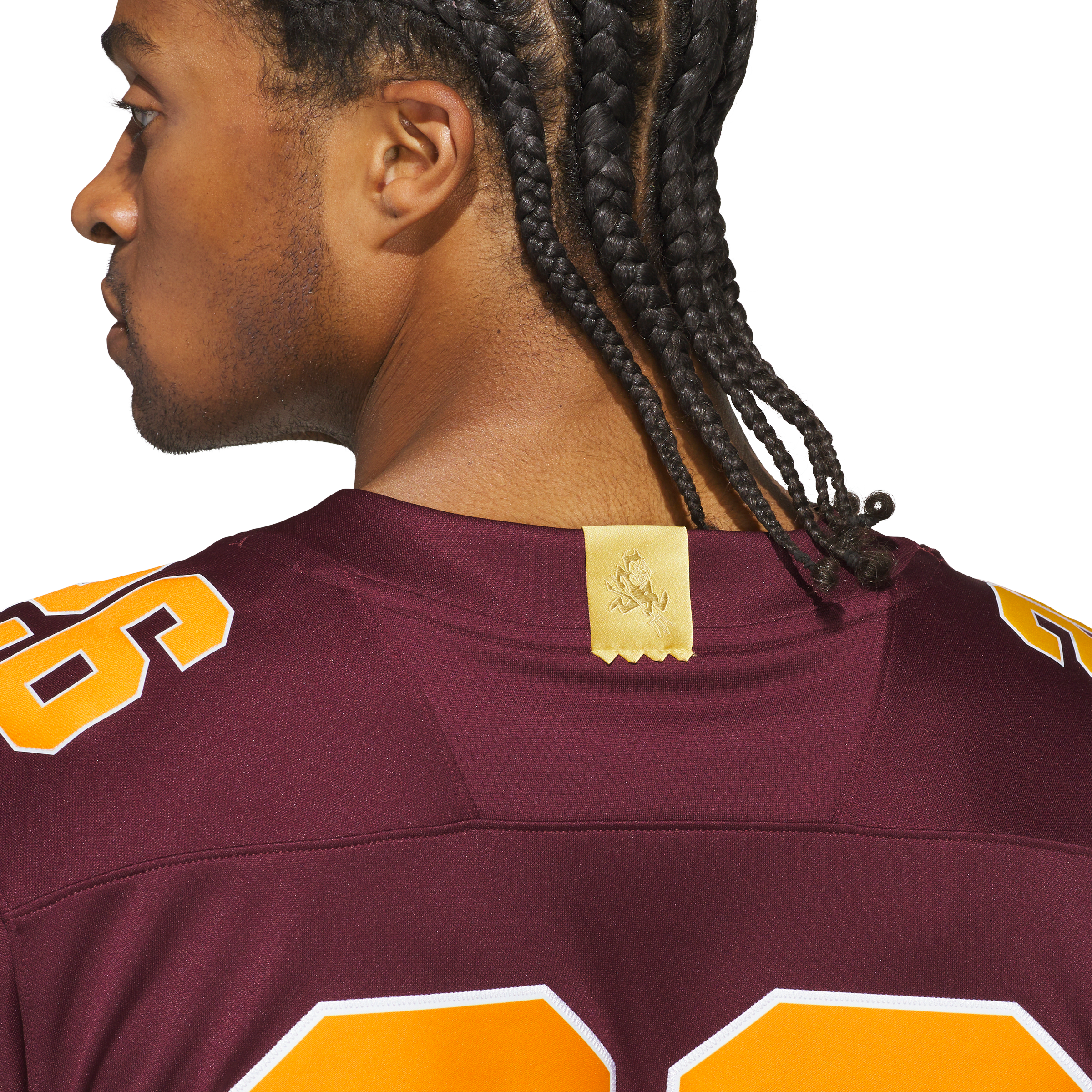 Men's #26 Maroon Arizona State Sun Devils Roses & Devils Premier Strategy Jersey