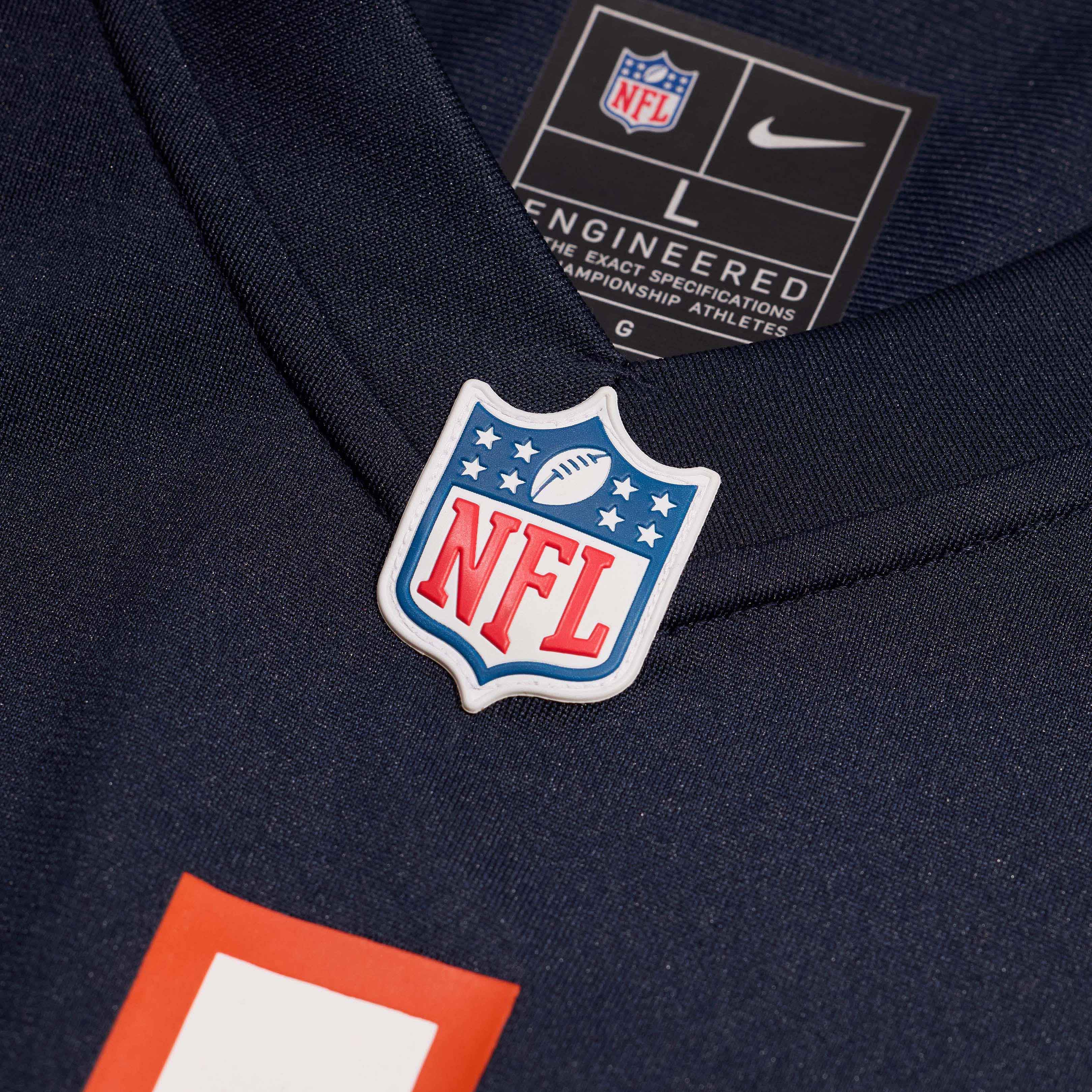 Men's Chicago Bears Shemar Turner Navy Team Game Jersey