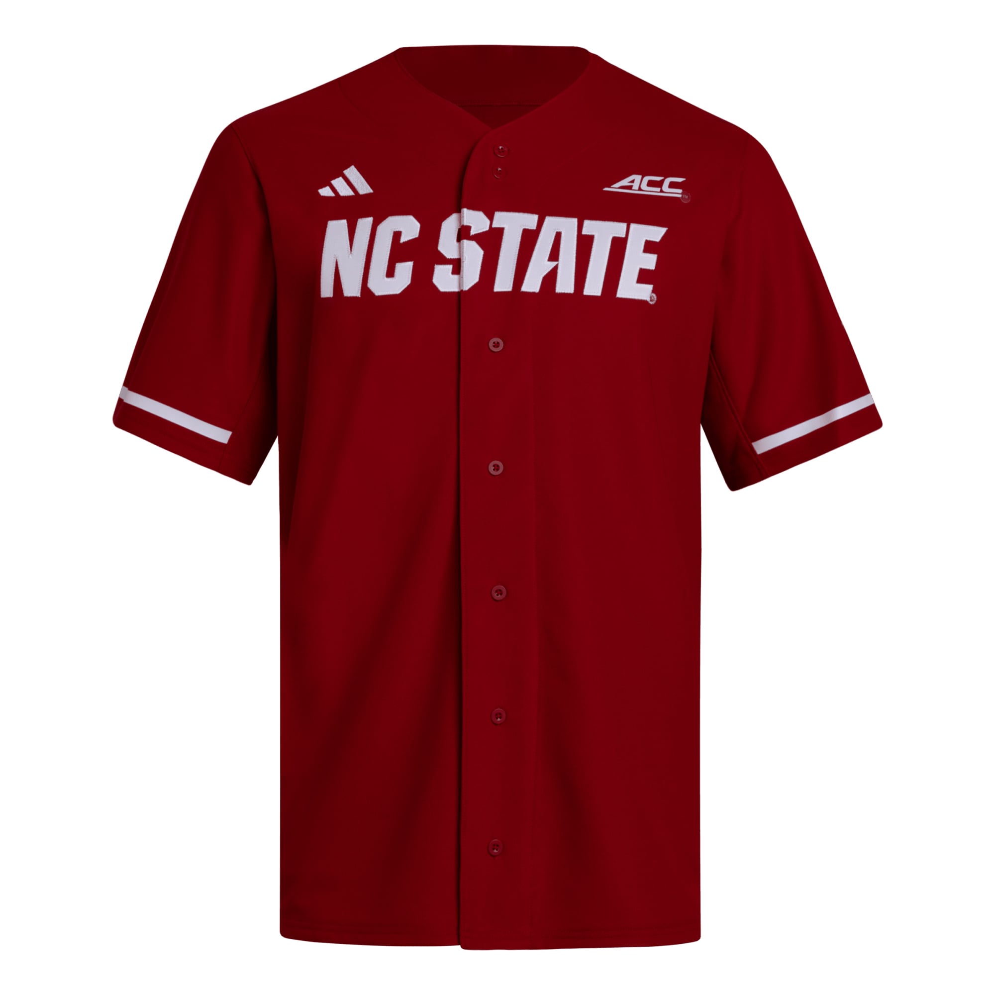 Men's Red NC State Wolfpack Replica Baseball Jersey