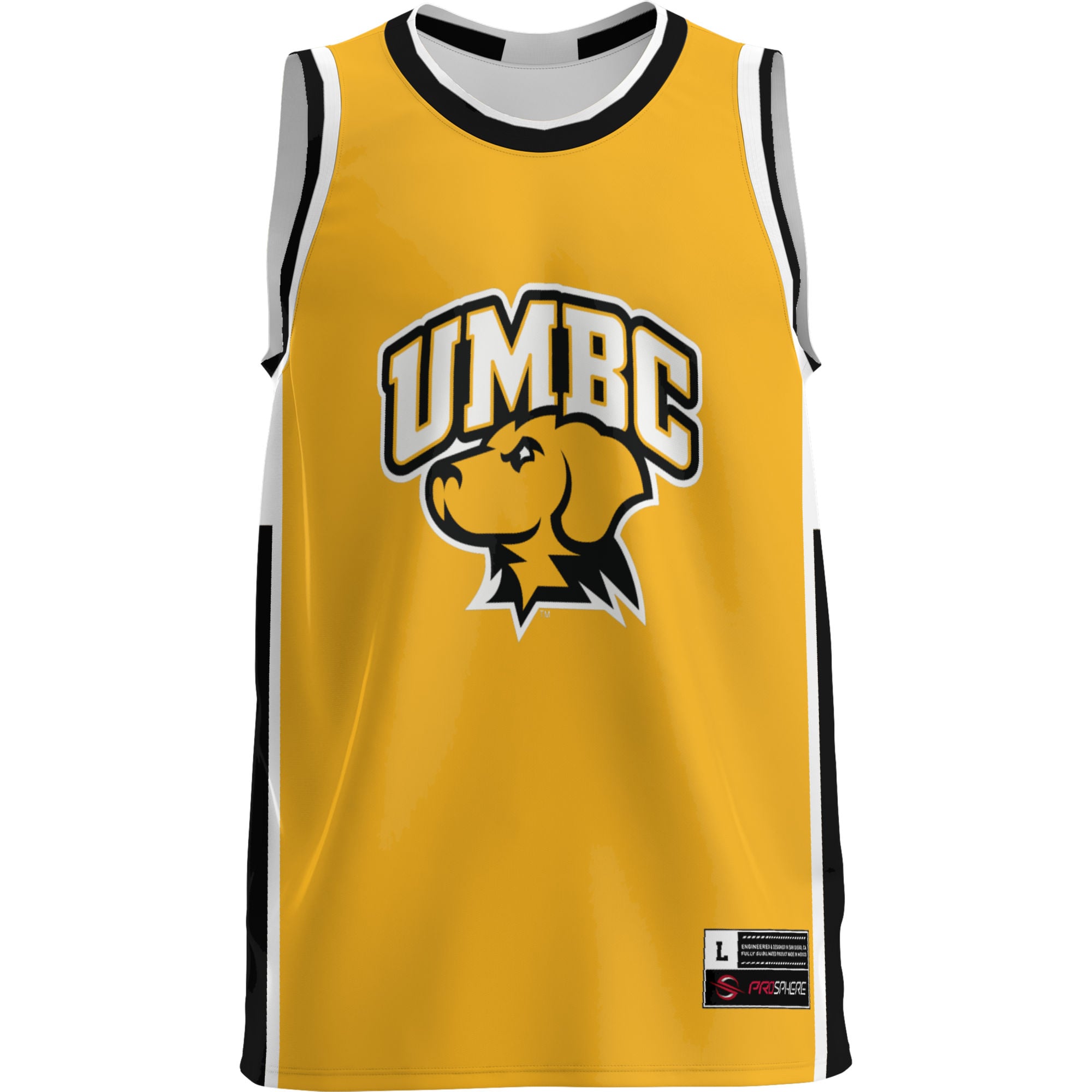 Men's Red UMBC Retrievers Lightweight Basketball Jersey