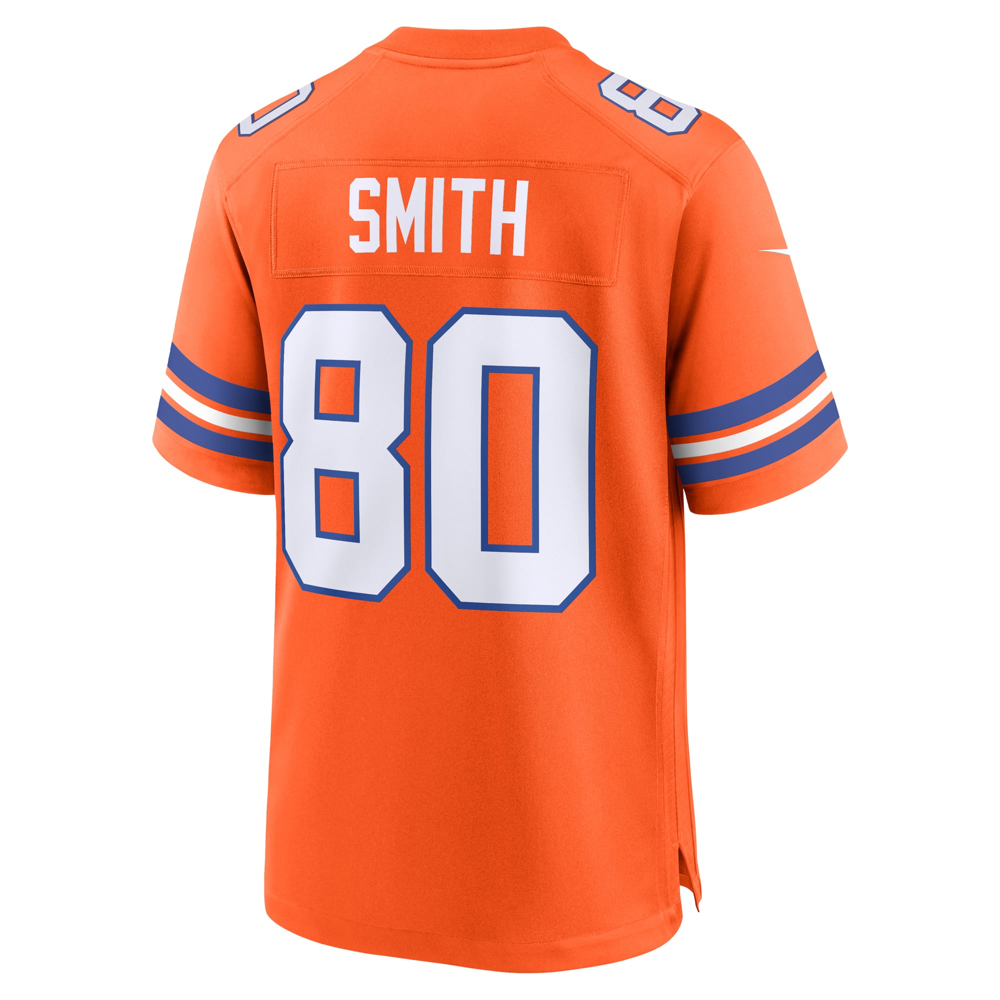 Men's Denver Broncos Rod Smith Orange Retired Player Alternate Game Jersey