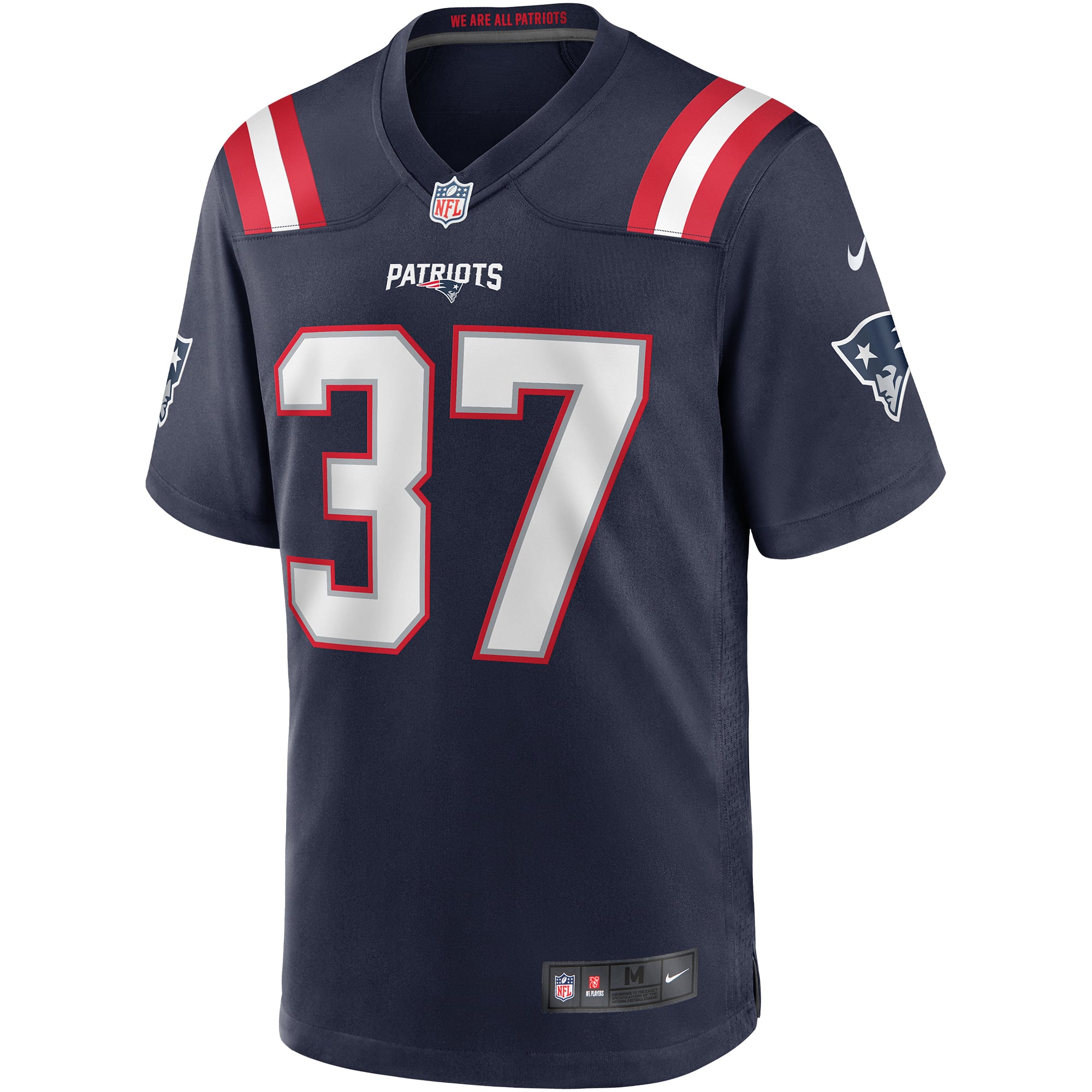 Men's New England Patriots Rodney Harrison Navy Game Retired Player Jersey