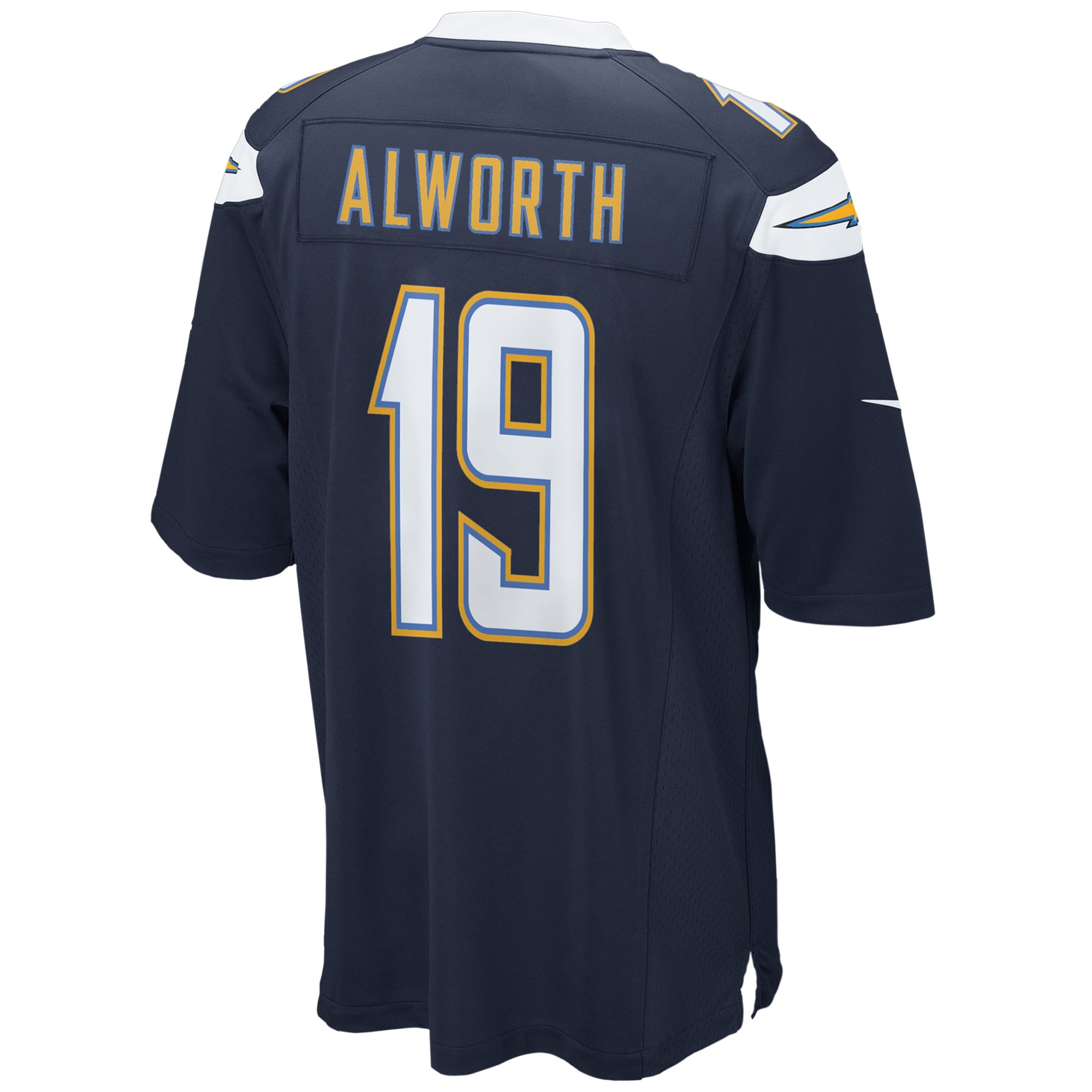 Men's San Diego Chargers Lance Alworth Navy Gridiron Classics Retired Player Game Jersey