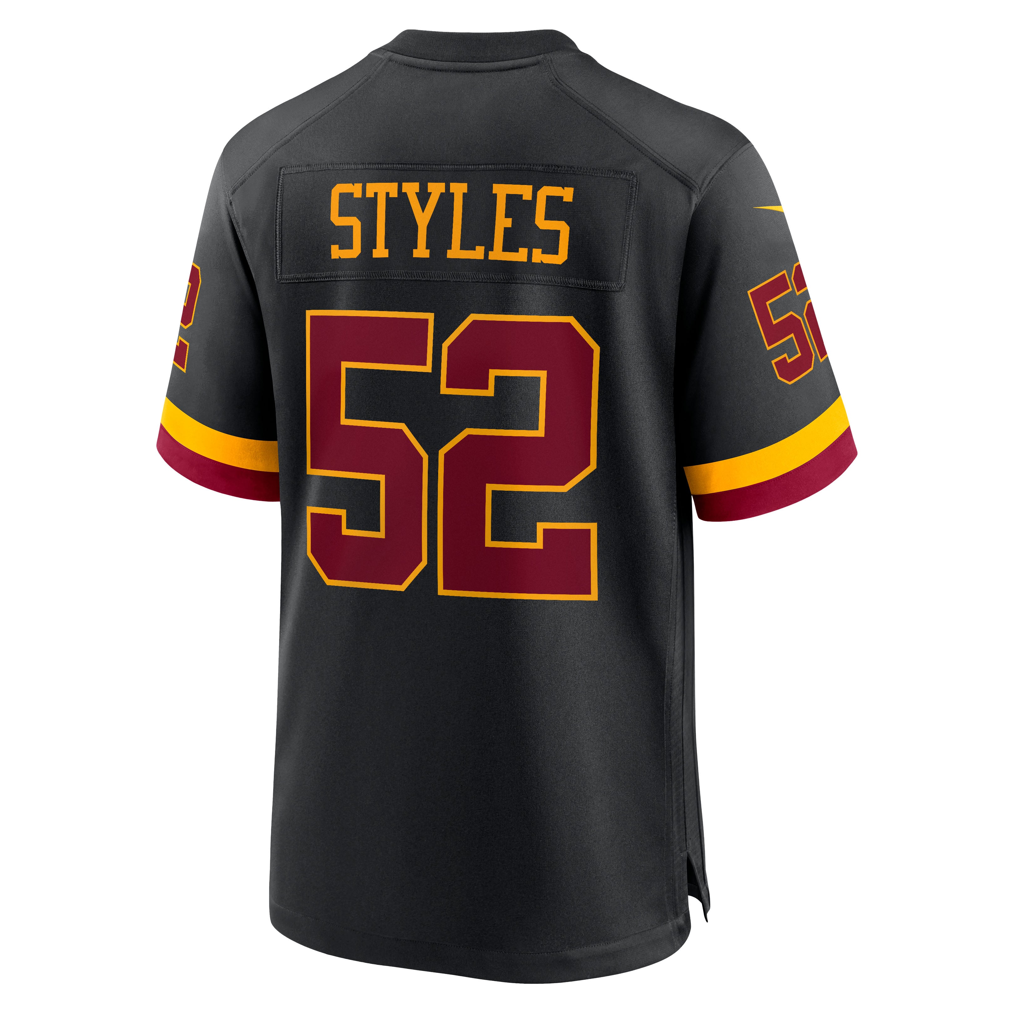 Men's Washington Commanders Sonny Styles Black Game Player Jersey