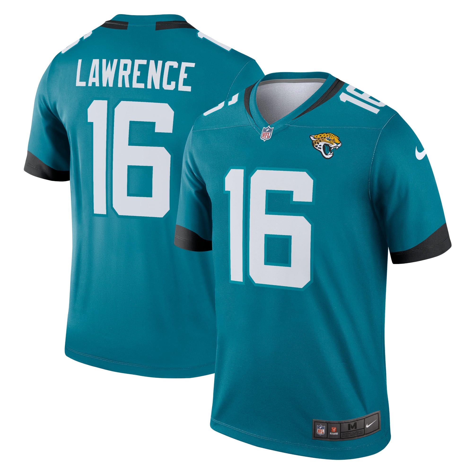 Men's Jacksonville Jaguars Trevor Lawrence Teal Legend Player Performance Top