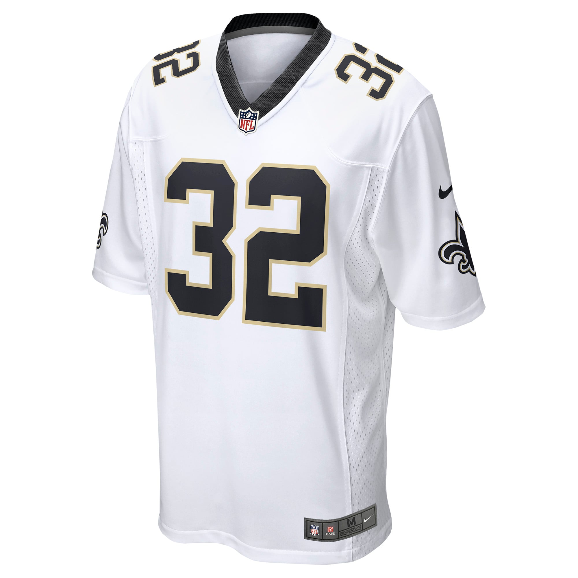 Men's New Orleans Saints Tyrann Mathieu White Game Jersey
