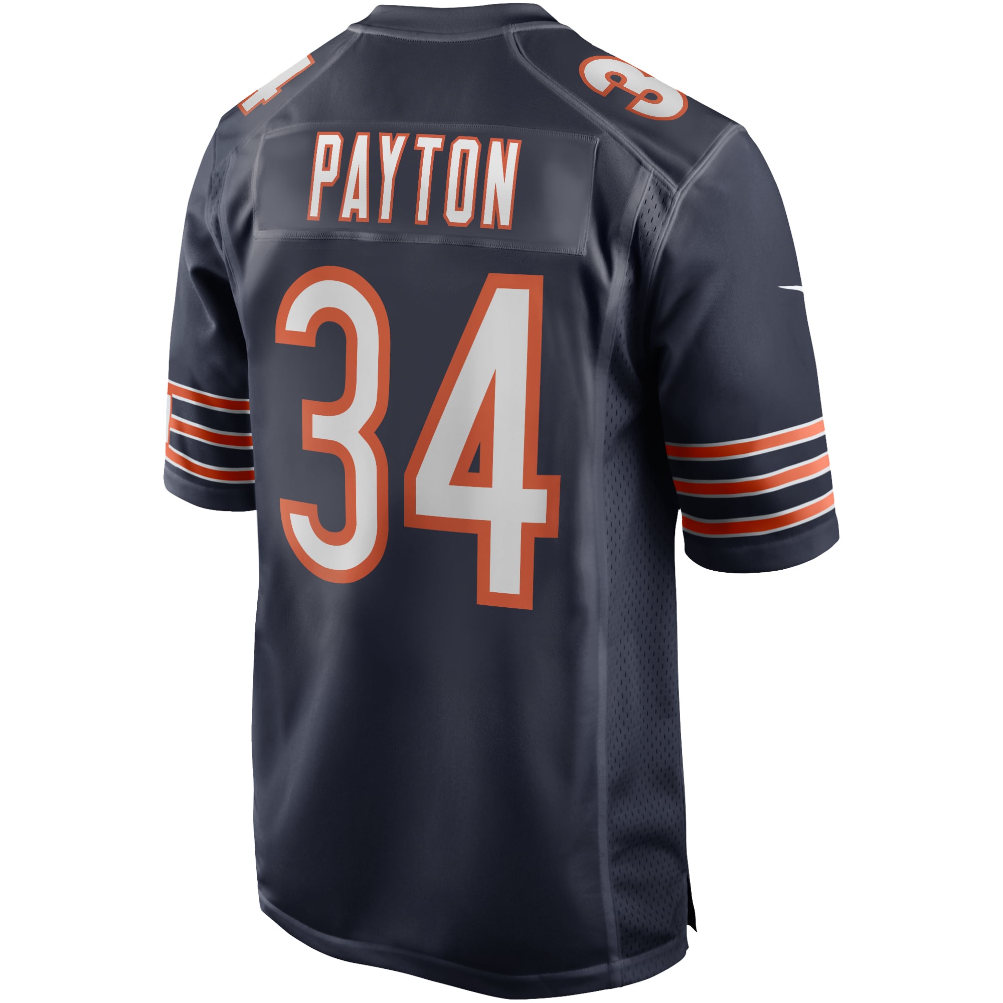 Men's Chicago Bears Walter Payton Navy Game Retired Player Jersey