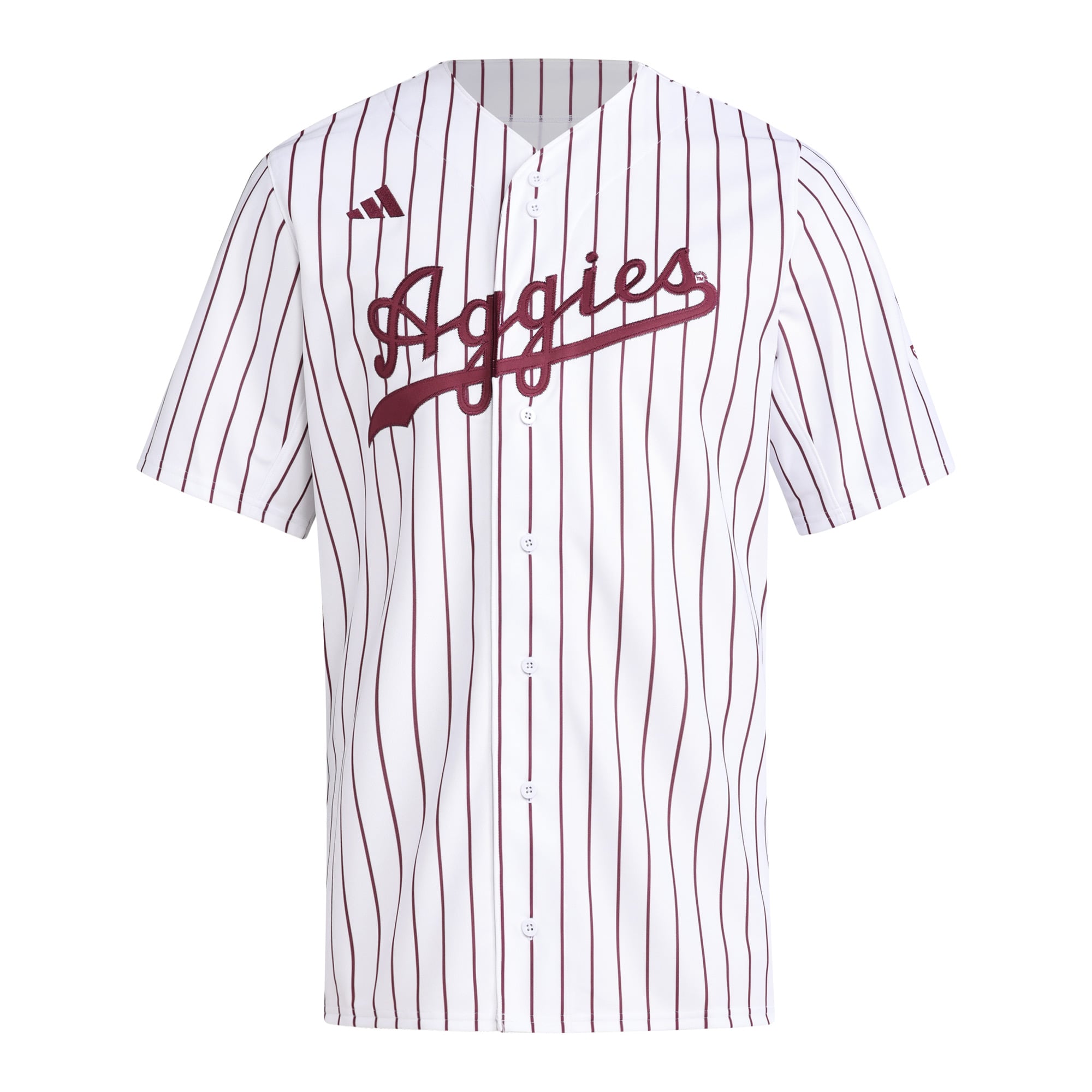 Men's White Texas A&M Aggies Replica Baseball Jersey