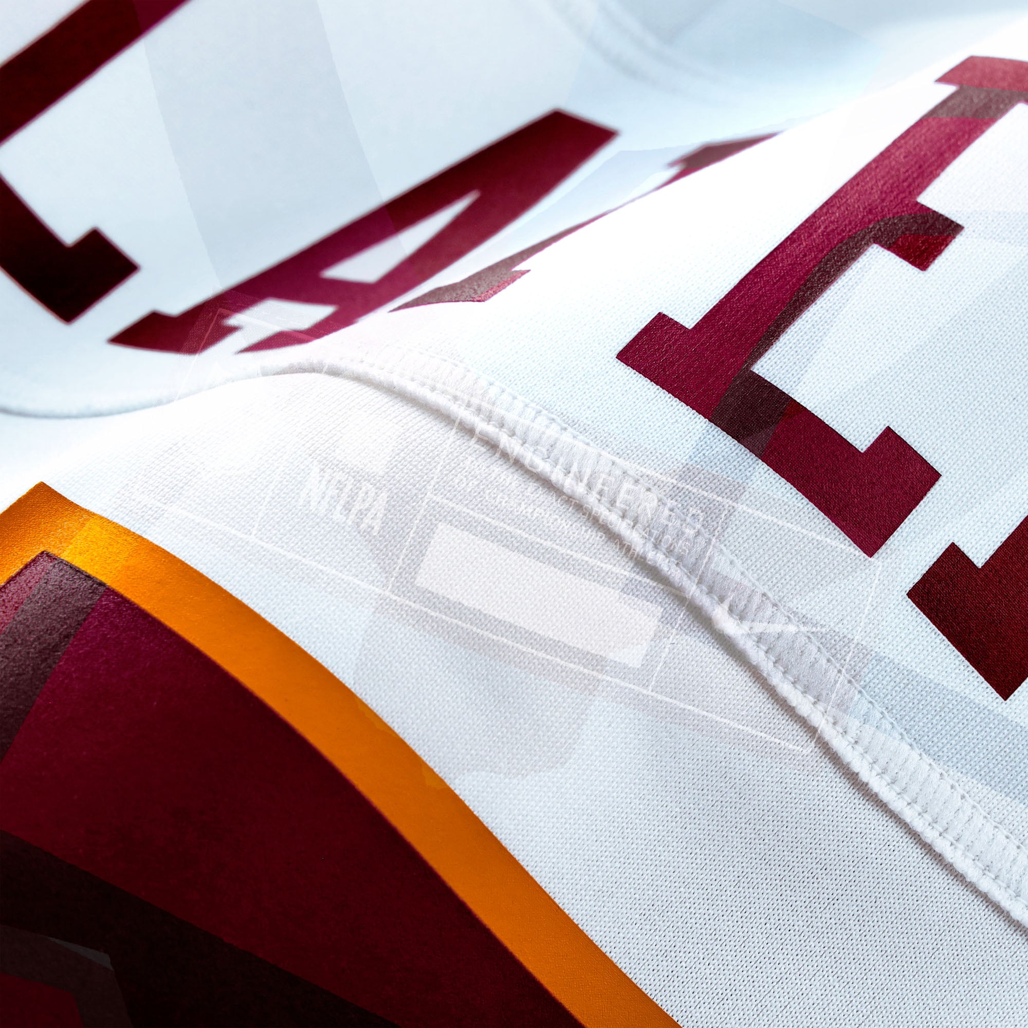 Men's Washington Commanders White Game Super Bowl Era Custom Jersey