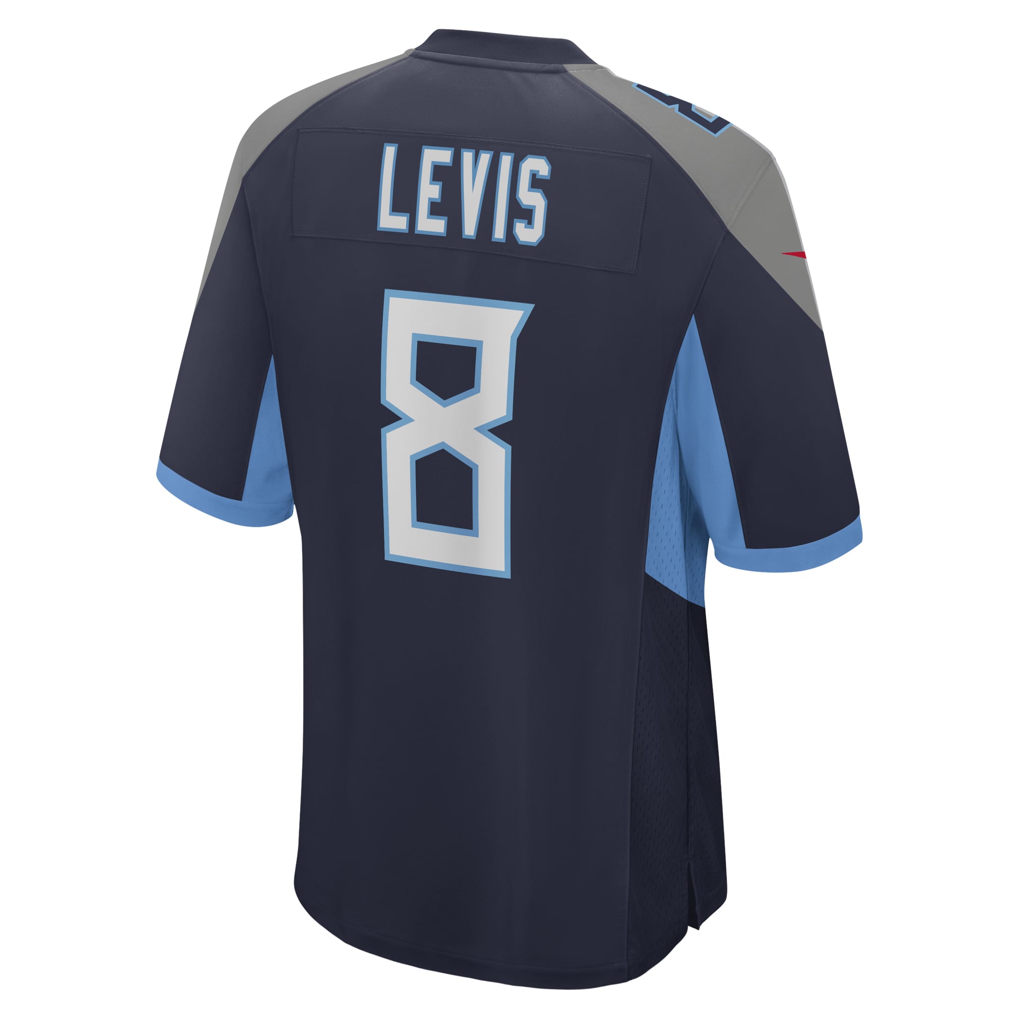 Men's Tennessee Titans Will Levis Navy Game Jersey