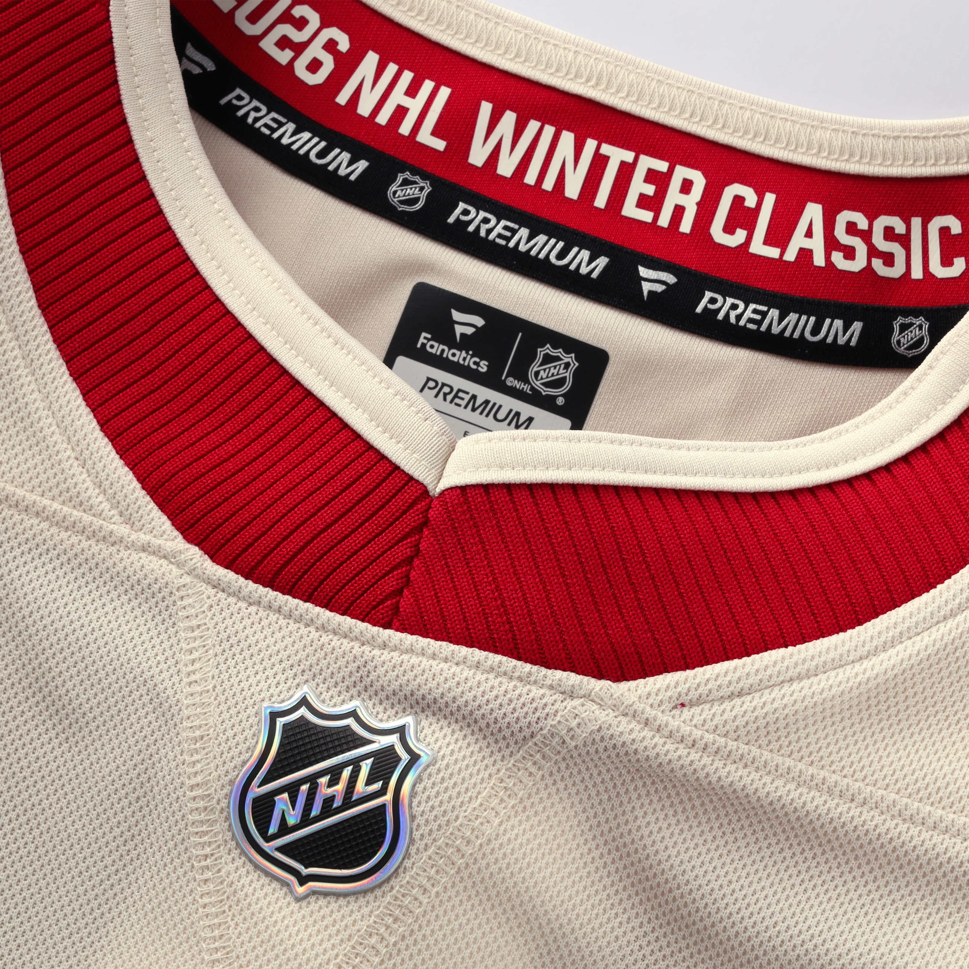 New York Rangers 2026 NHL Winter Classic Premium Jersey - Beige