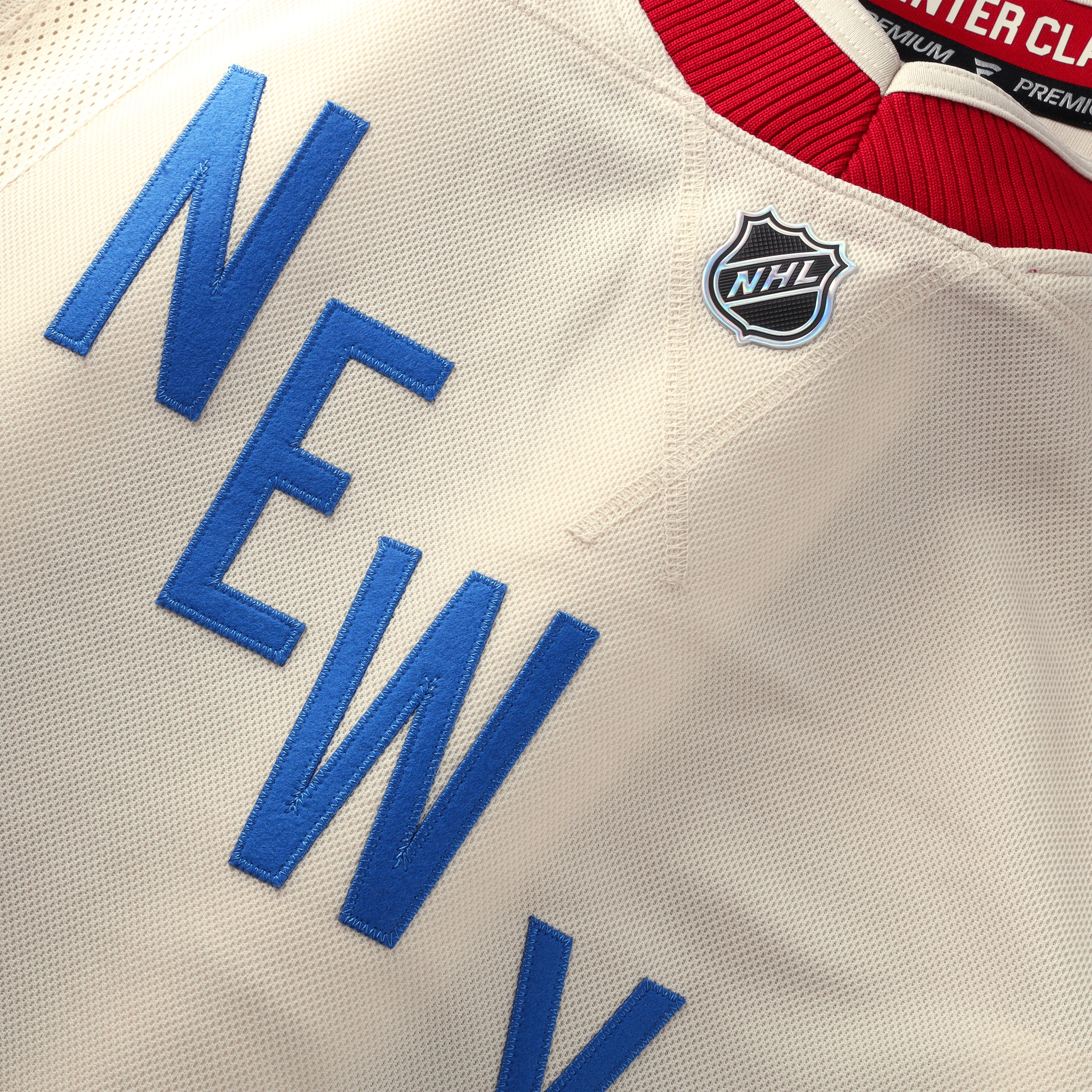 New York Rangers 2026 NHL Winter Classic Premium Jersey - Beige