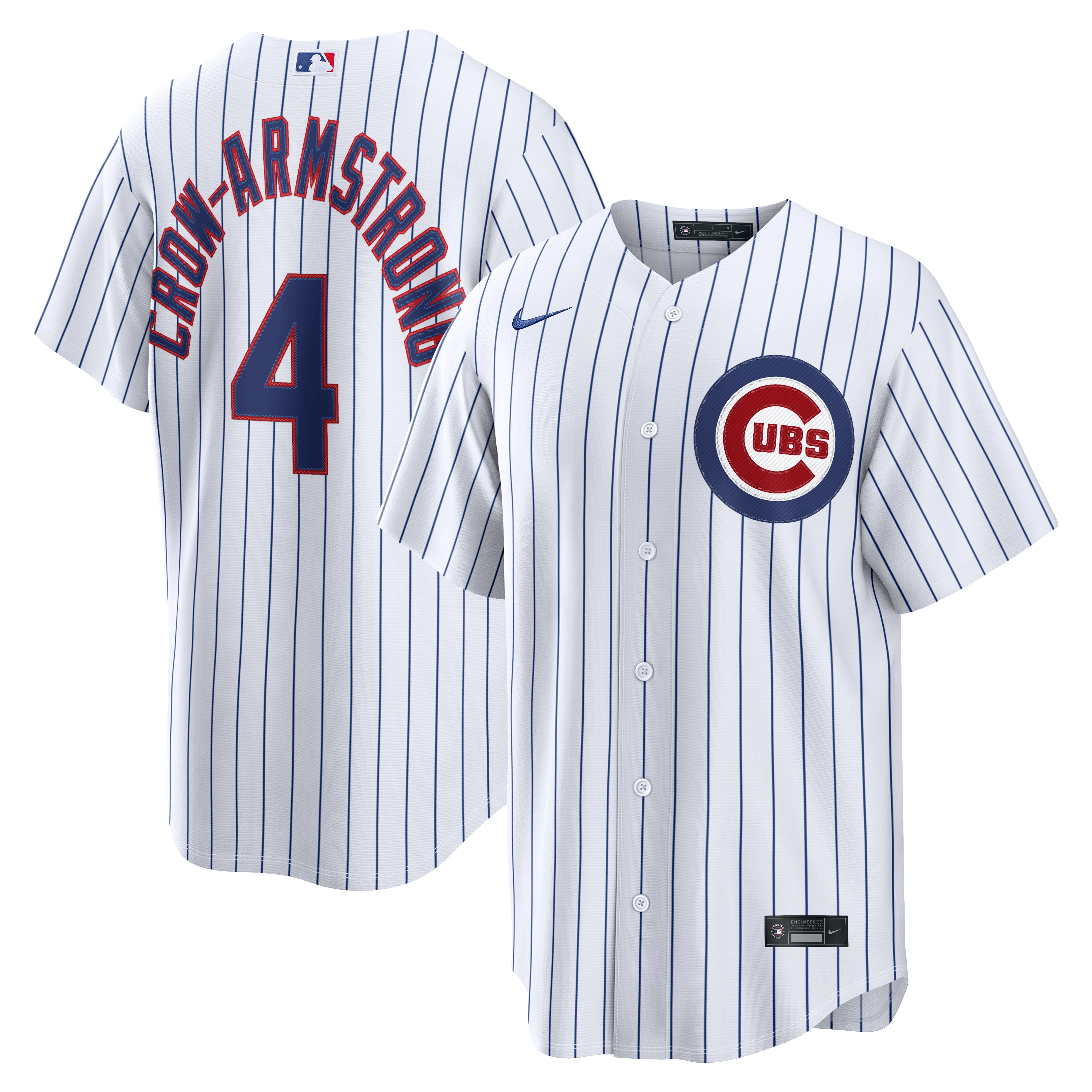 Pete Crow-Armstrong Chicago Cubs Home Replica Jersey - White