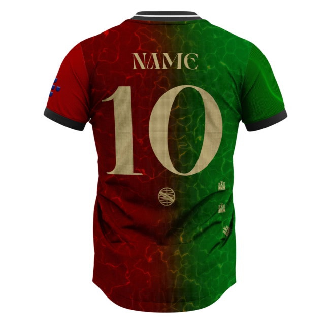 Portugal Lusitanos Home Supporter Jersey Adult Short Sleeve (Figo 7) — Buy Online