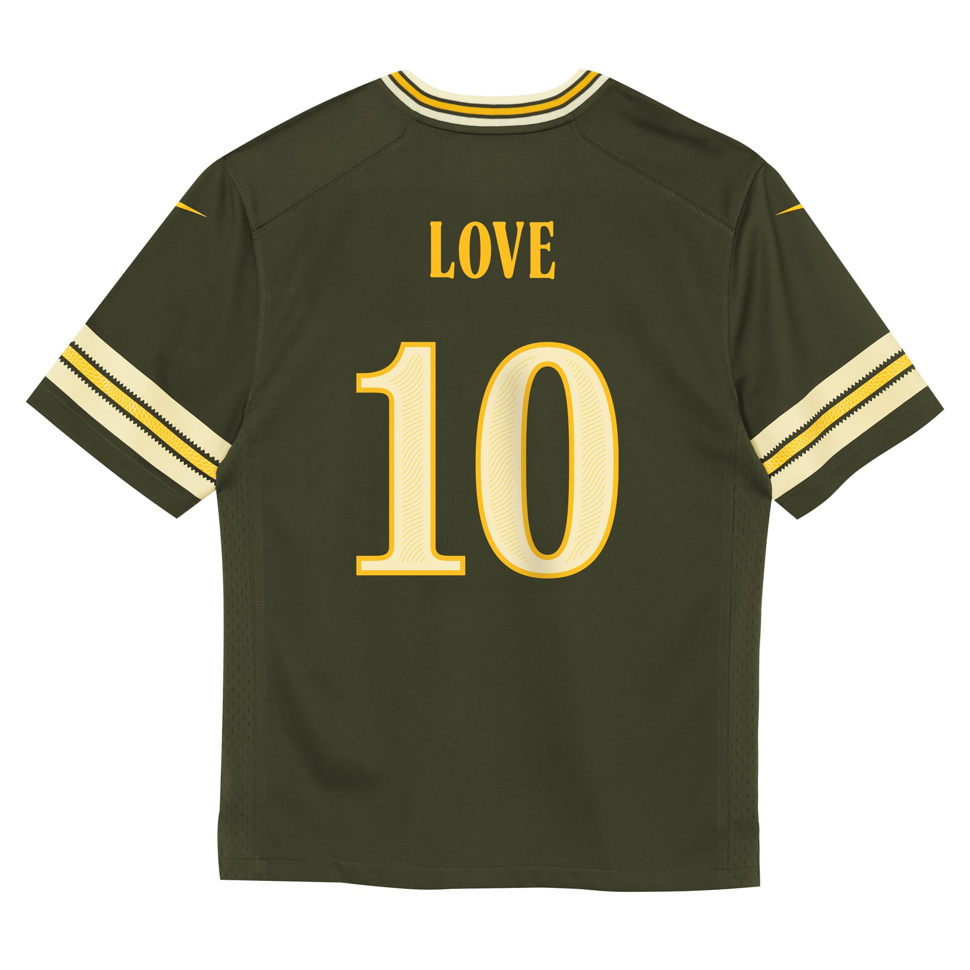 Toddler Green Bay Packers Jordan Love Green 2026 Rivalries Collection Game Jersey