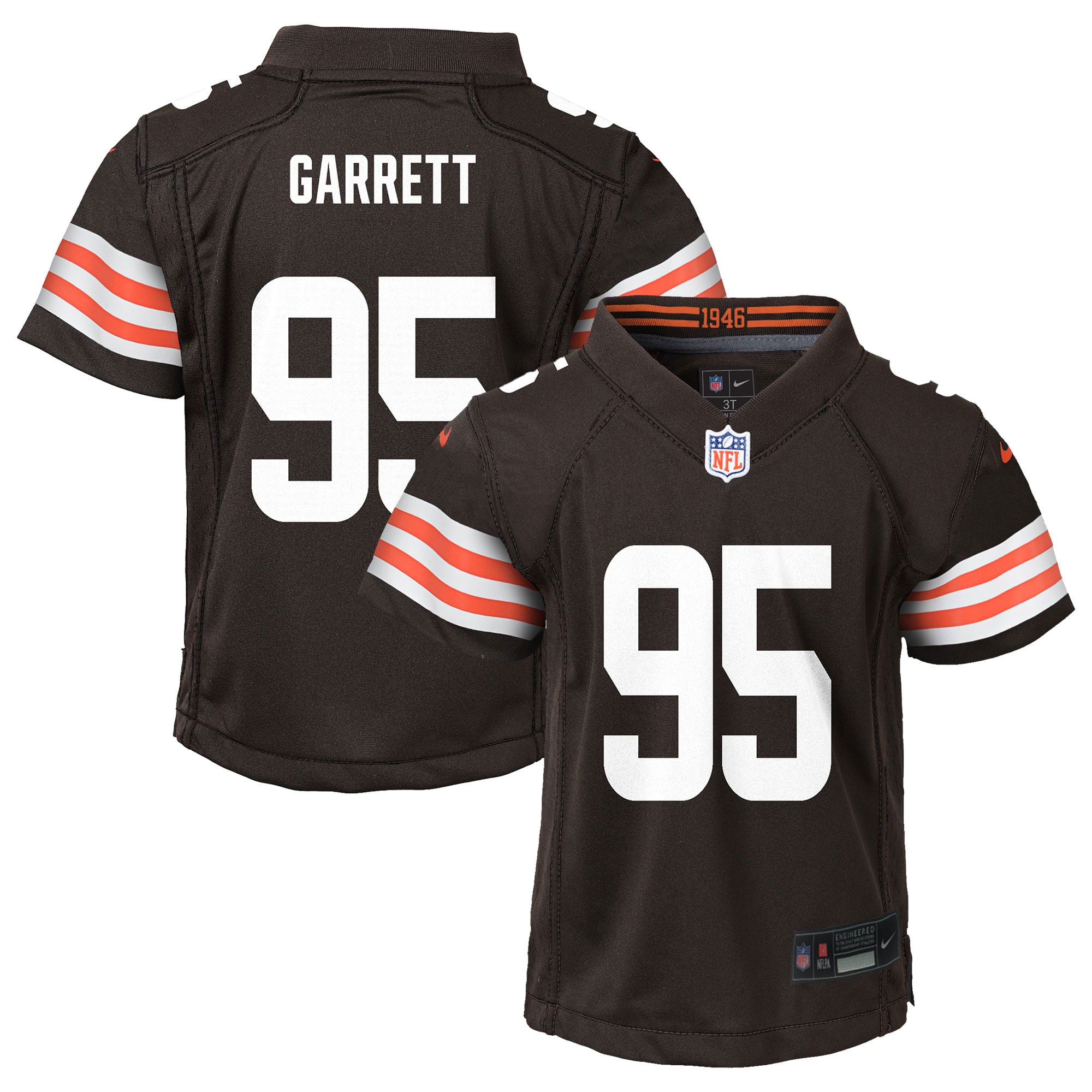Preschool Cleveland Browns Myles Garrett Brown Player Game Jersey