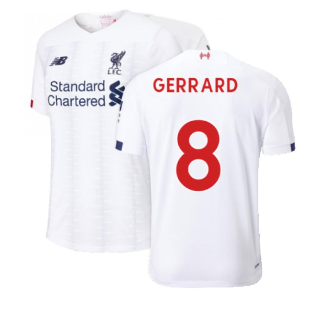 2019-2020 Liverpool Away Football Shirt (Gerrard 8) — Shop Now
