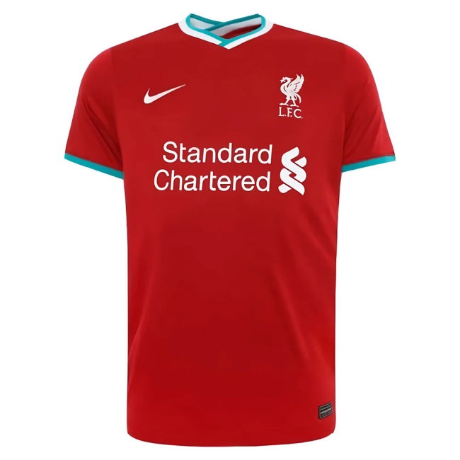 2020-2021 Liverpool Home Shirt (Kids) (VIRGIL 4) — Buy Online