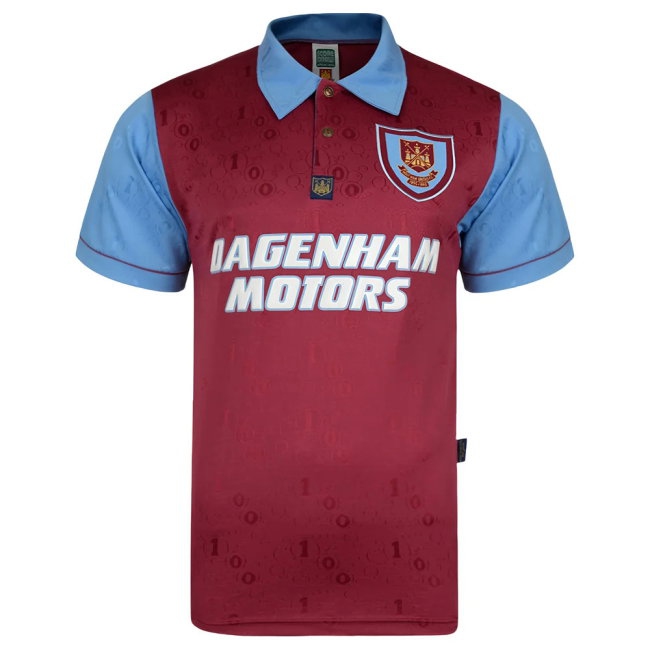West Ham 1995-1996 Home Retro Shirt (Cottee 9) — Buy Now