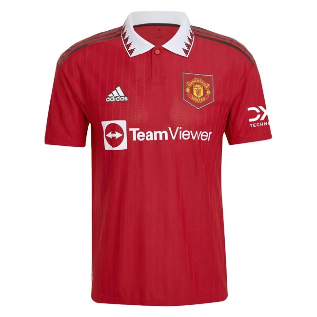 2022-2023 Man Utd Player Version Home Shirt (R VARANE 19) — Shop Now