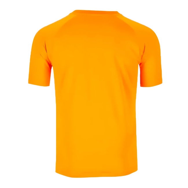 2023-2024 Man City Pre-Match Jersey (Orange) (Kelly 9) — Buy Now