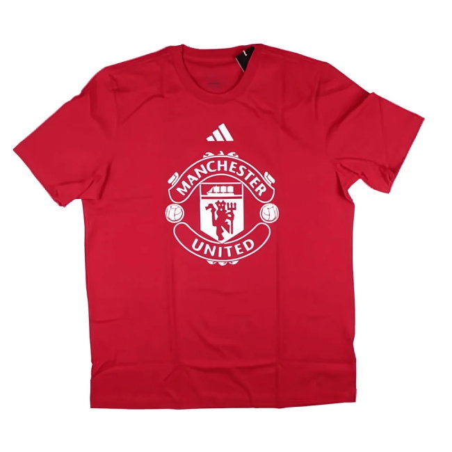 2024-2025 Man Utd DNA Graphic Tee (Red) (Beckham 7) — Buy Now