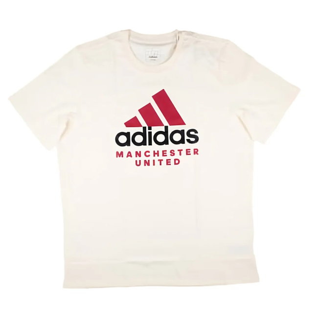 2024-2025 Man Utd SZN Graphic Tee (Cream White) (Beckham 7) — Shop Now