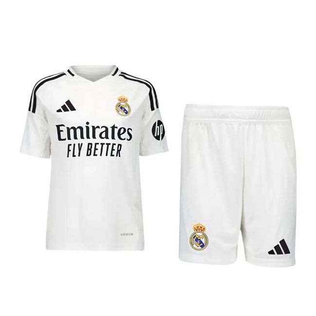 2024-2025 Real Madrid Home Youth Kit (Ronaldo 7) — Buy Now