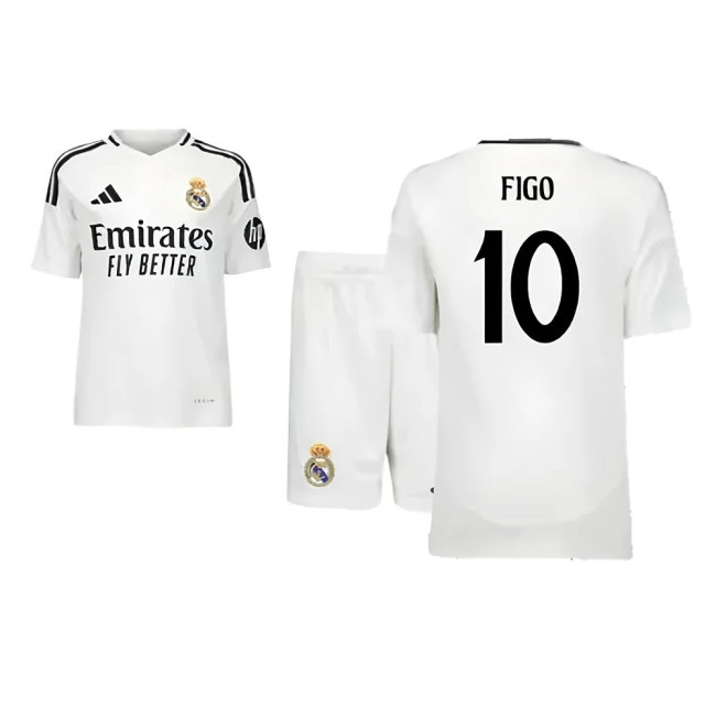 2024-2025 Real Madrid Home Youth Kit (Figo 10) — Buy Online