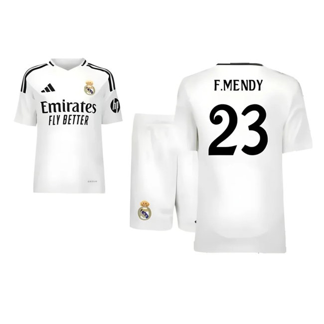 2024-2025 Real Madrid Home Youth Kit (F.Mendy 23) — Shop Now