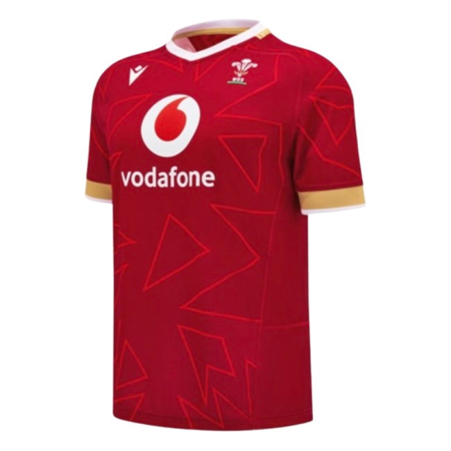 2024-2025 Wales WRU Home Pathway Poly Rugby Shirt (Halfpenny 15) — Buy Online