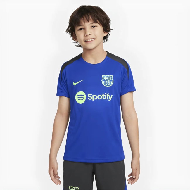 2024-2025 Barcelona Third Training Shirt (Blue) - Kids (Lamine Yamal 19) — Shop Now