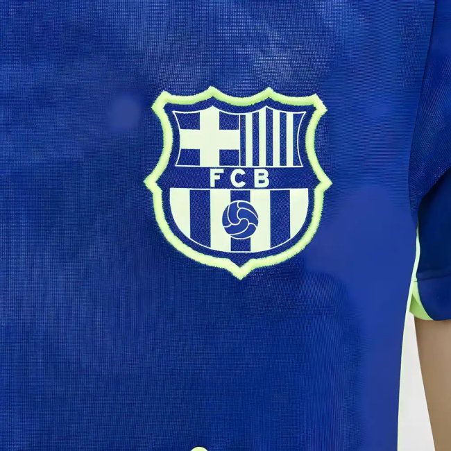 2024-2025 Barcelona Third Pre-Match Shirt (Royal) - Kids (Messi 10) — Buy Online