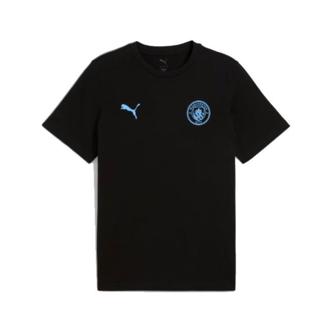 2025-2026 Man City FtblESS Tee (Black) (Wright Phillips 29) — Buy Now